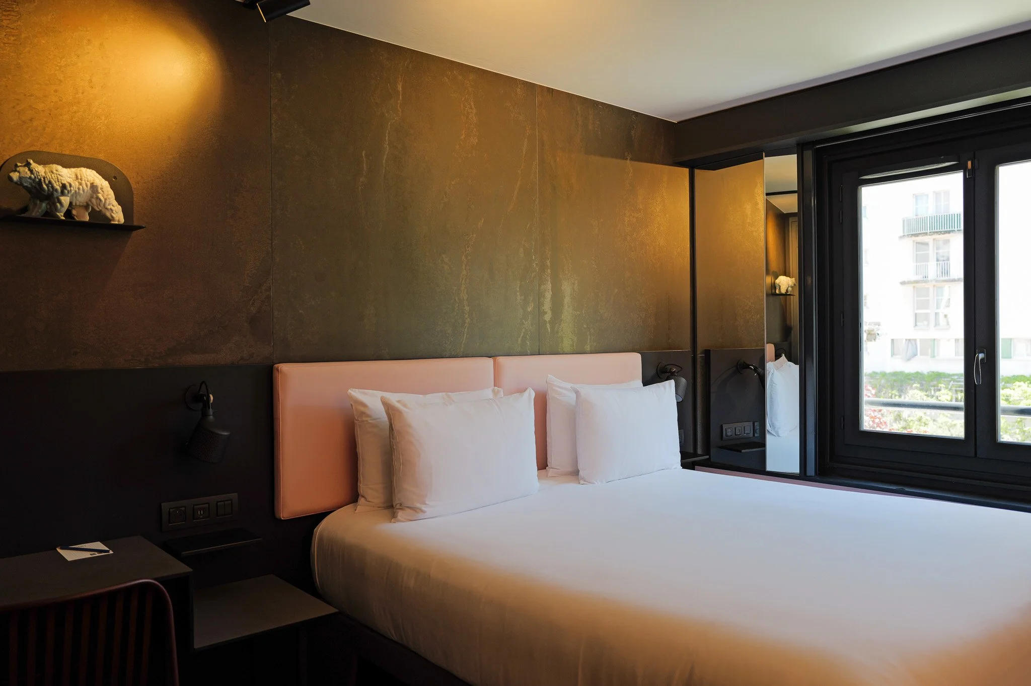 Double room at the TRIBE Paris Batignolles. Image: Dan Latif.
