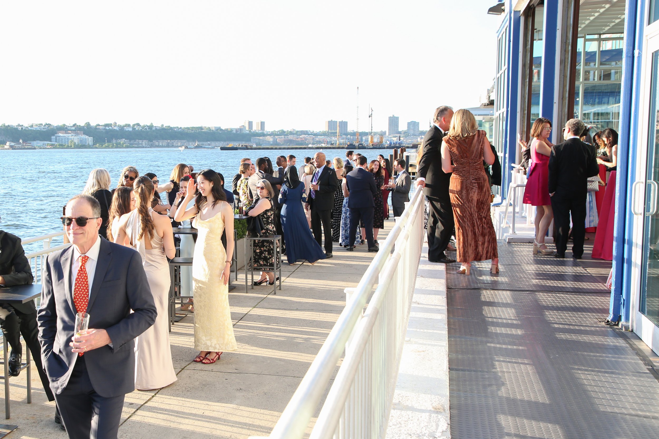 Guests attend Literacy Partners’ 40th Annual Evening of Readings & Gala Dinner. Image: Madeleine Thomas via BFA.