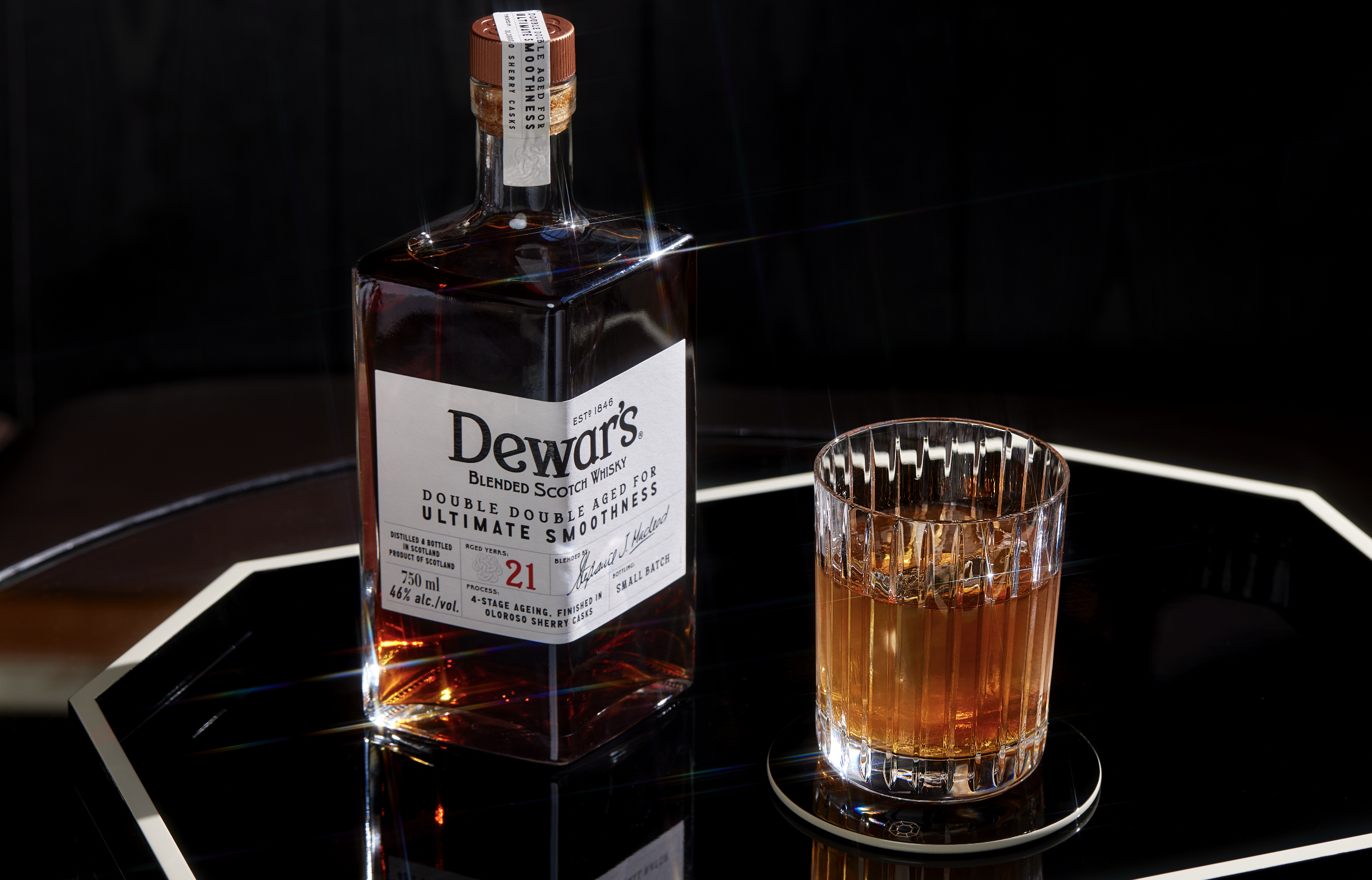The 21st Measure Recipe from the Baccarat Speakeasy. Image: Dewar’s.