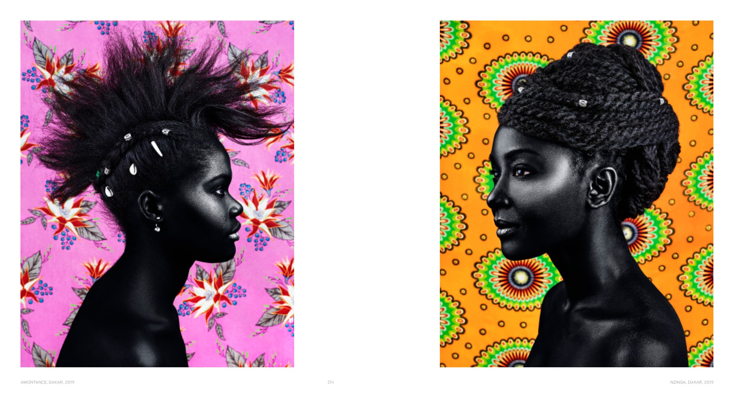 Amontance (2019) and Nzinga (2019), featured in Sandro Miller, On Earth As It Is Not In Heaven. Image: Sandro Miller via SKIRA.