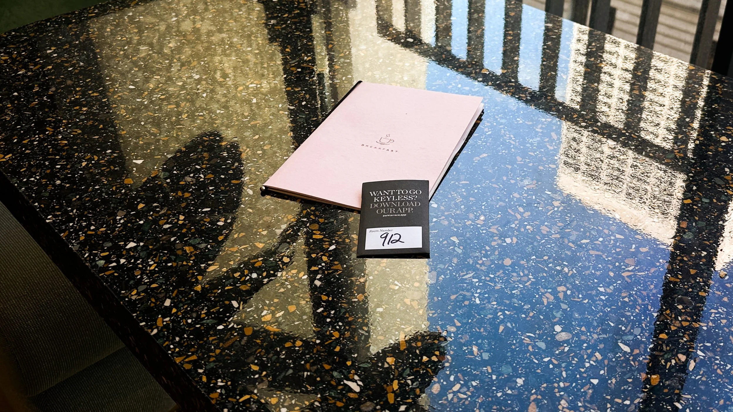 Park Terrace Hotel Keycard. Image: Ben Schmidt.