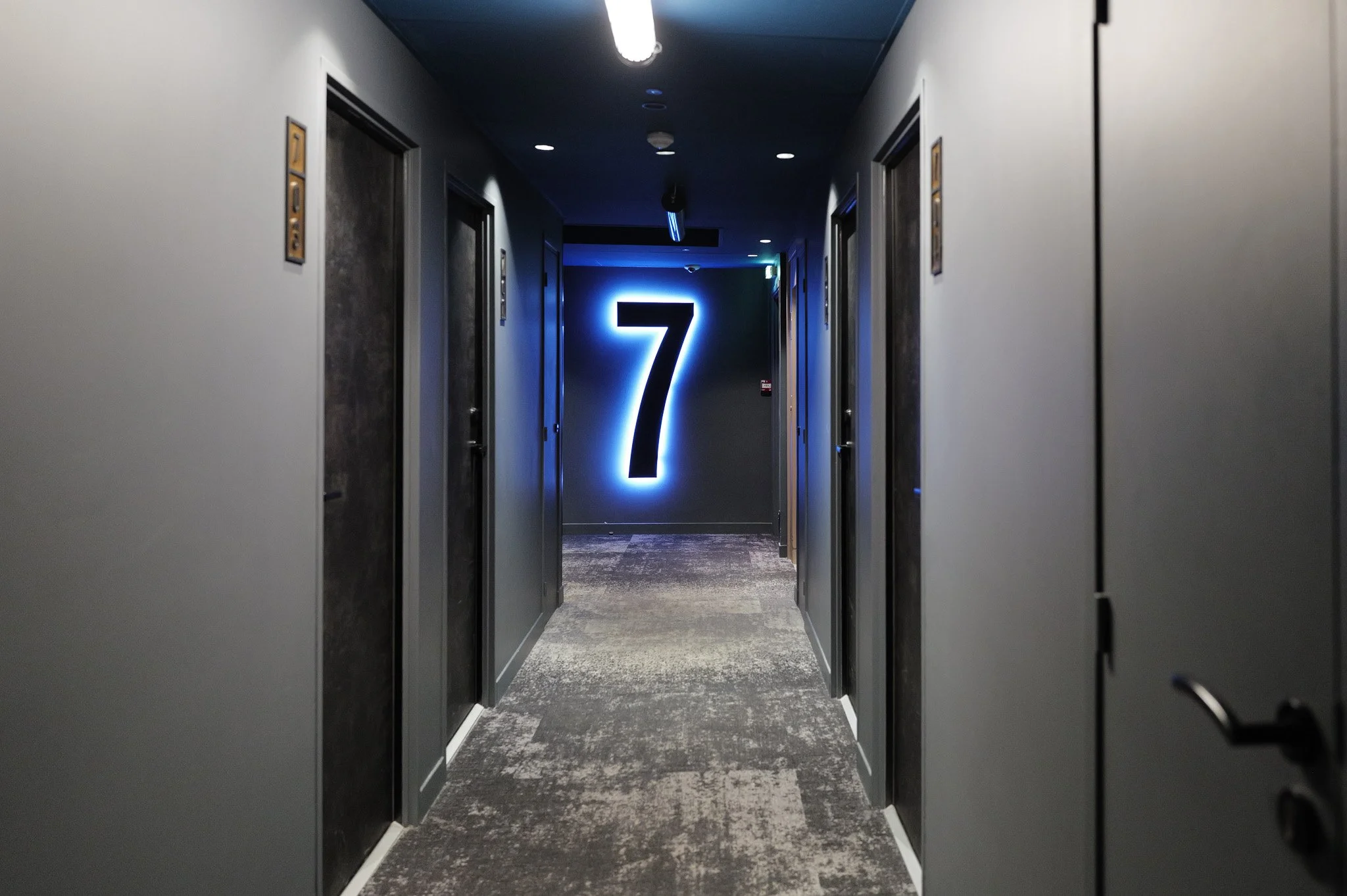 Hallway at the TRIBE Paris Batignolles. Image: Dan Latif.
