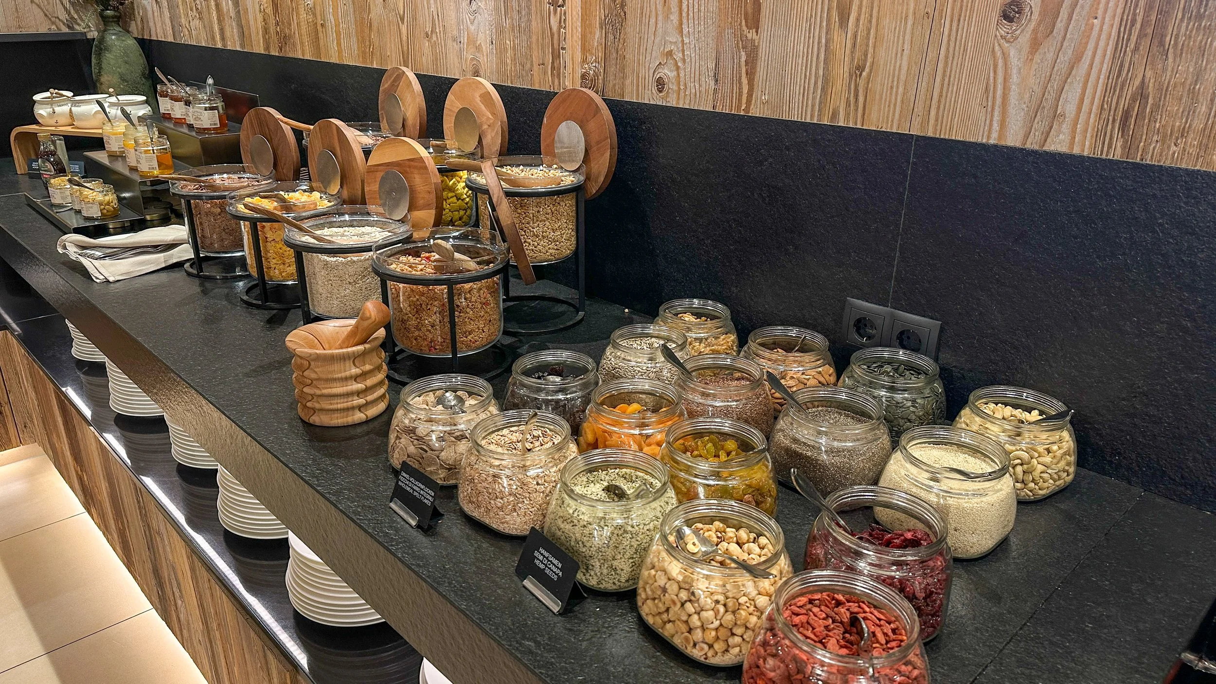 Chalet Mirabell Breakfast Buffet. Image: Ben Schmidt.