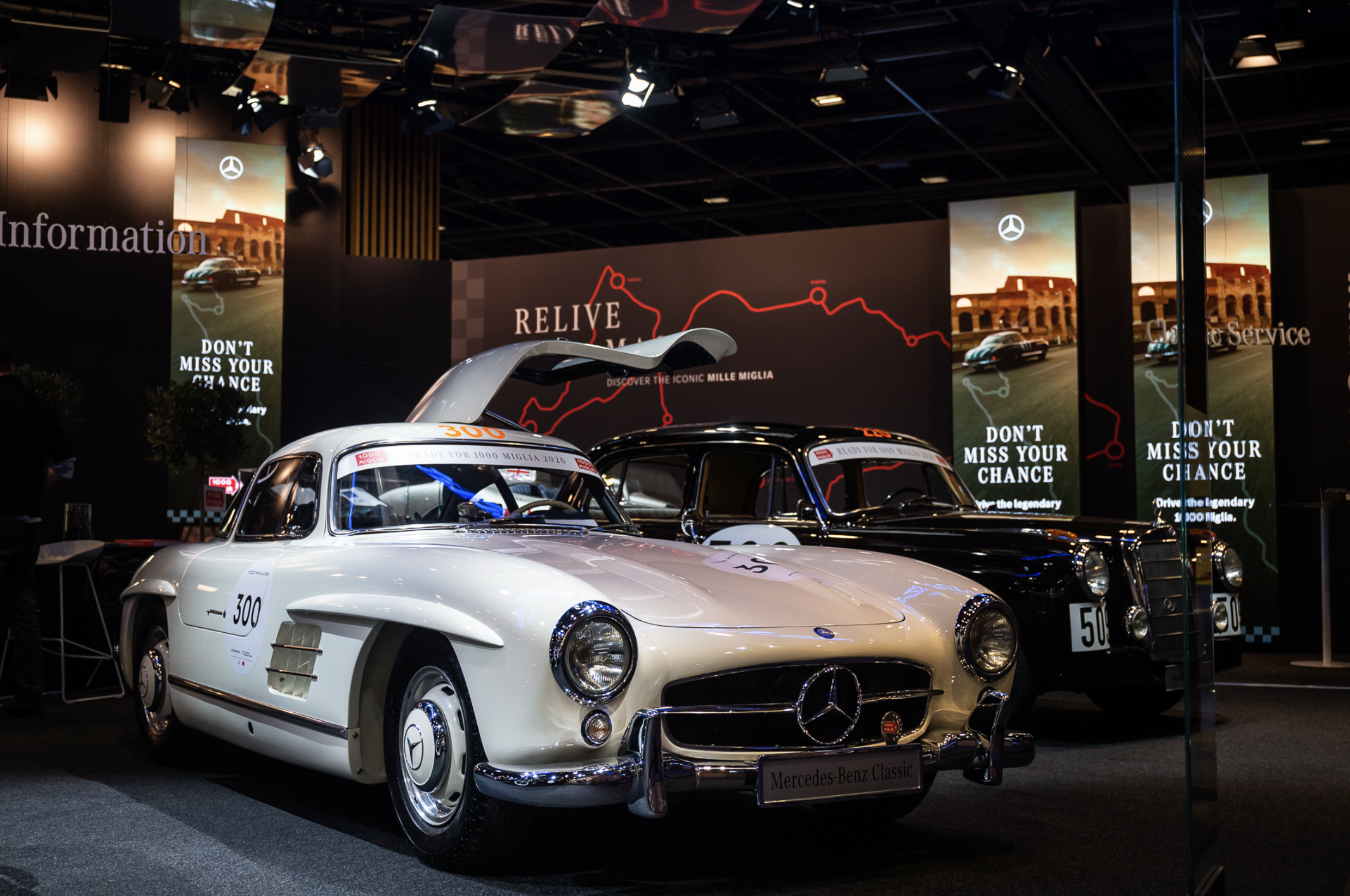 Mercedes-Benz 300 SL at Rétromobile Paris 2026. Image: Julien Fautrat.