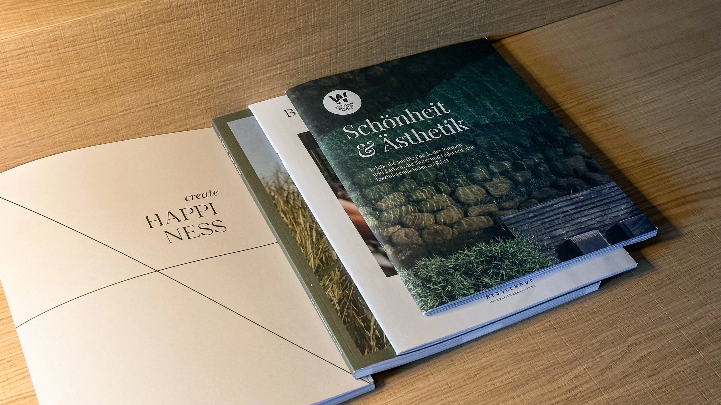 Menus at the Hotel Nesslerhof Großarl in the Austrian Alps. Image: Ben Schmidt.