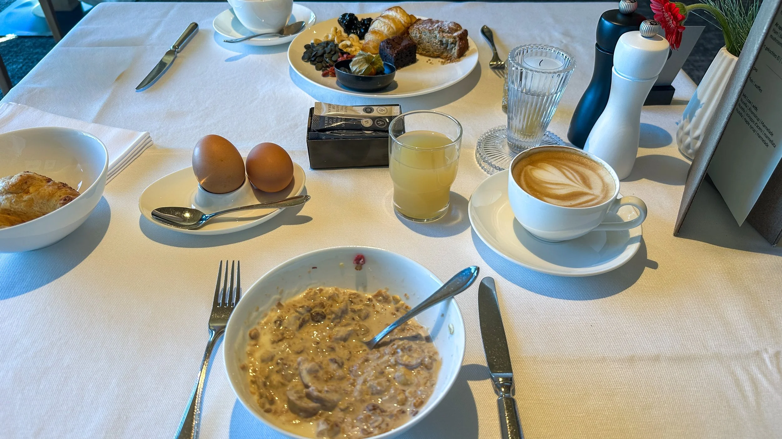 Chalet Mirabell Breakfast. Image: Ben Schmidt.