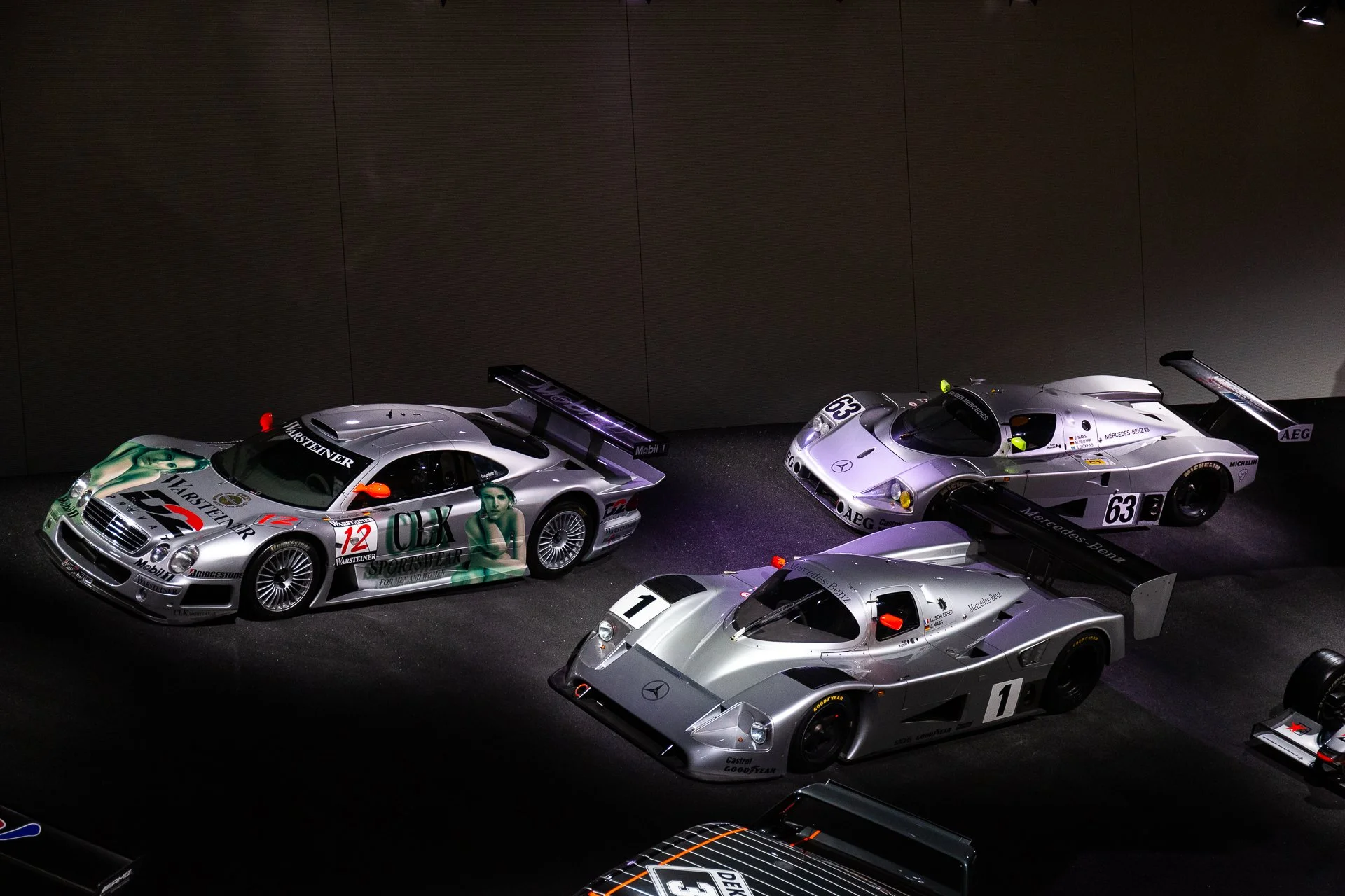 Gran Prix performance vehicles at the Mercedez-Benz Museum. Image: Julien Fautrat.