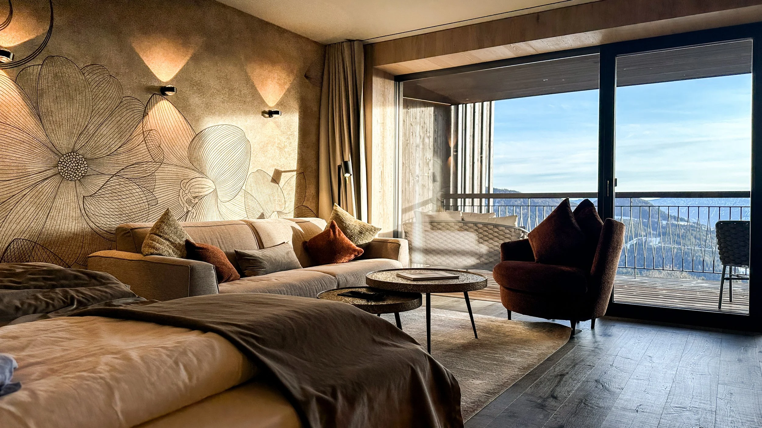 Chalet Mirabell Hotel Panorama Suite. Image: Ben Schmidt.
