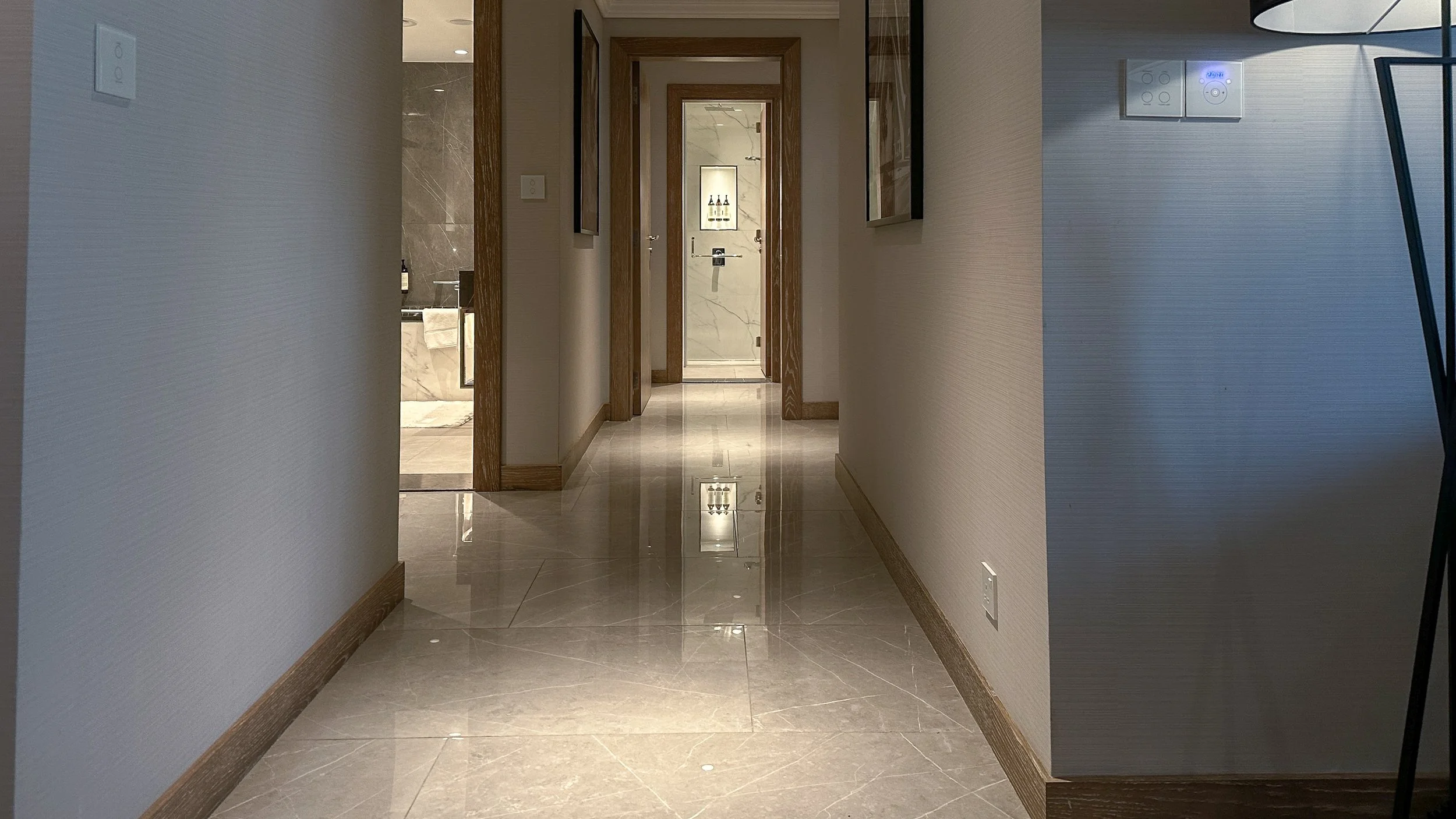 Two Bedroom Suite at the Fairmont Dubai. Image: Ben Schmidt.