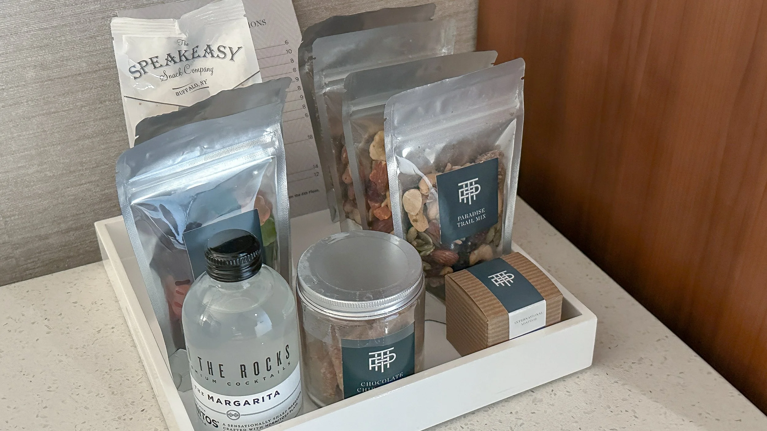 Park Terrace Hotel Deluxe Studio Snacks. Image: Ben Schmidt.