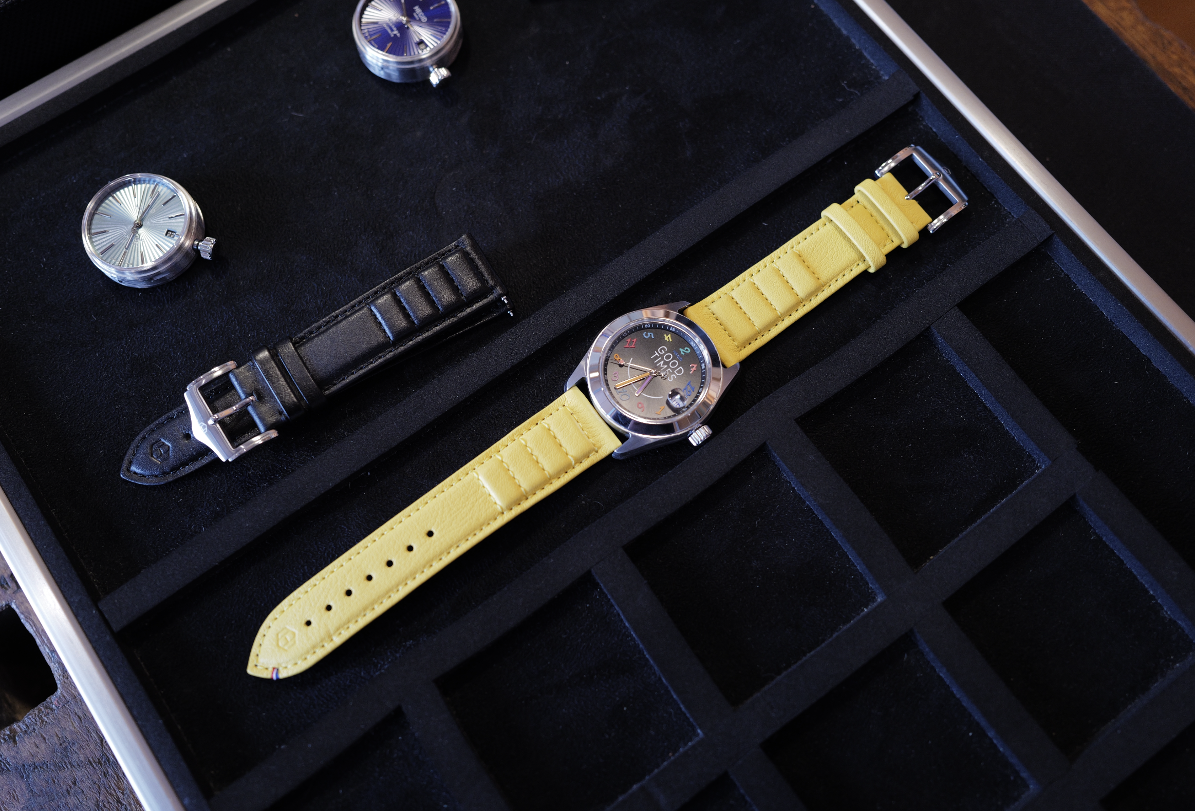 Hegid x Ceizer Good Times timepiece. Image: Dan Latif.