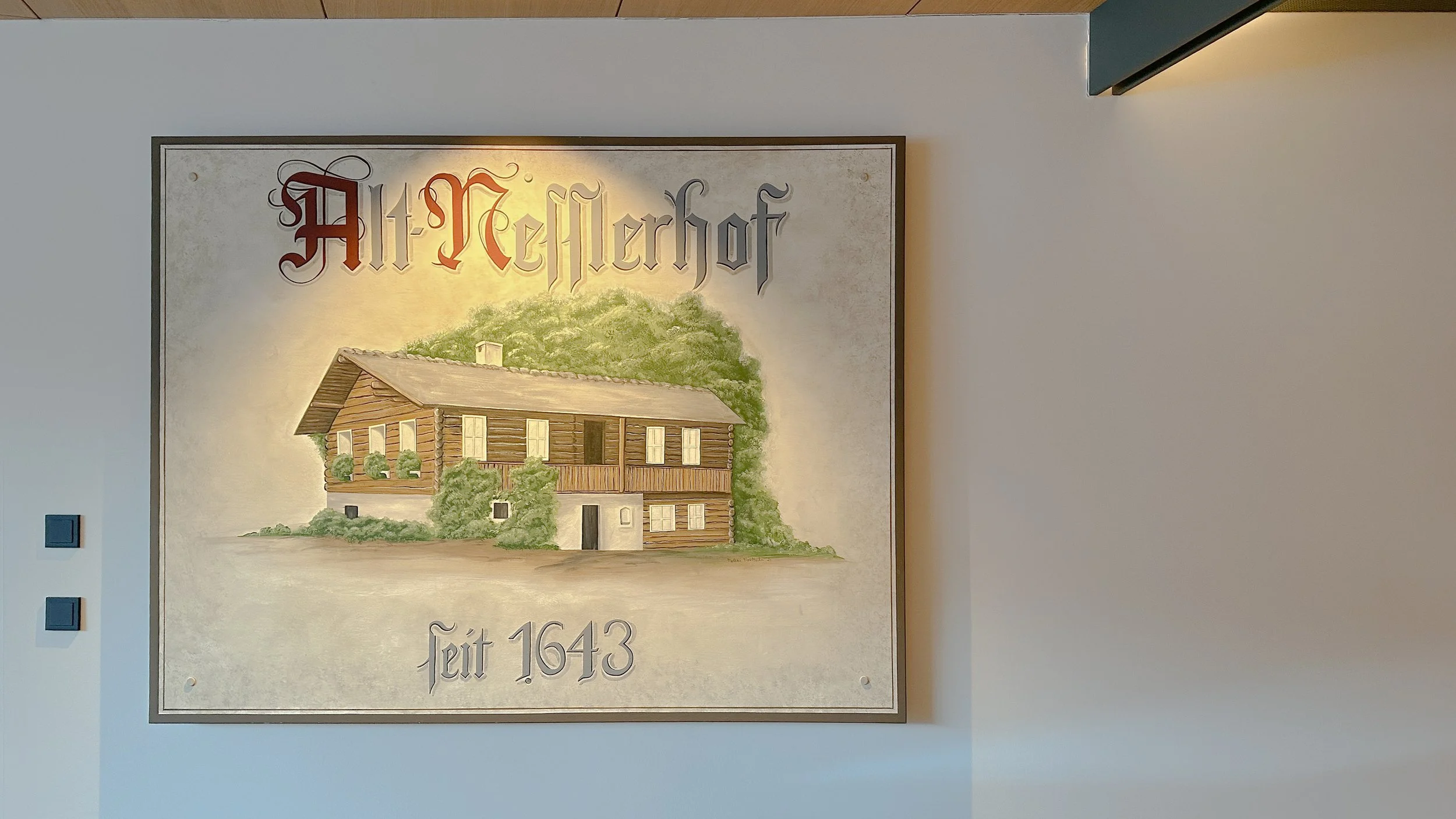 Original hof on the land of the Hotel Nesslerhof. Image: Ben Schmidt.