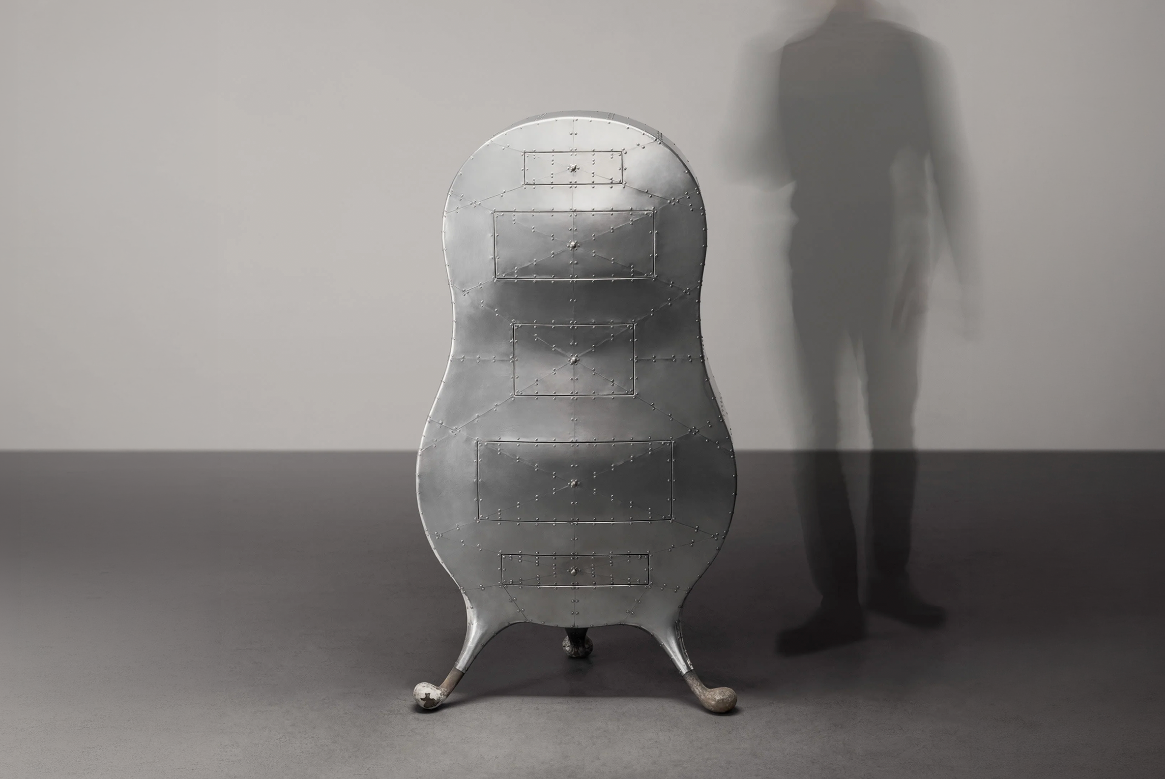 Pod of Drawers (1987) by Marc Newson. Image: via Carpenters Workshop Gallery.