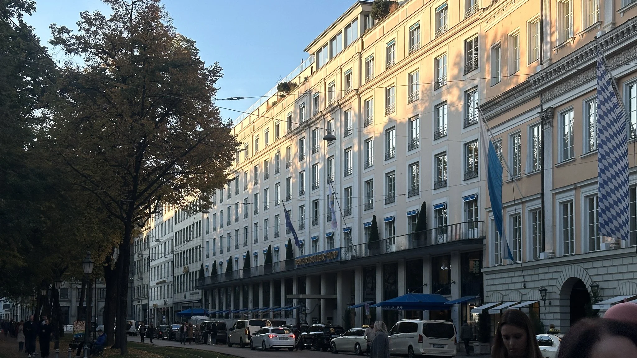 Hotel Bayerischer Hof Exterior. Image: Ben Schmidt.