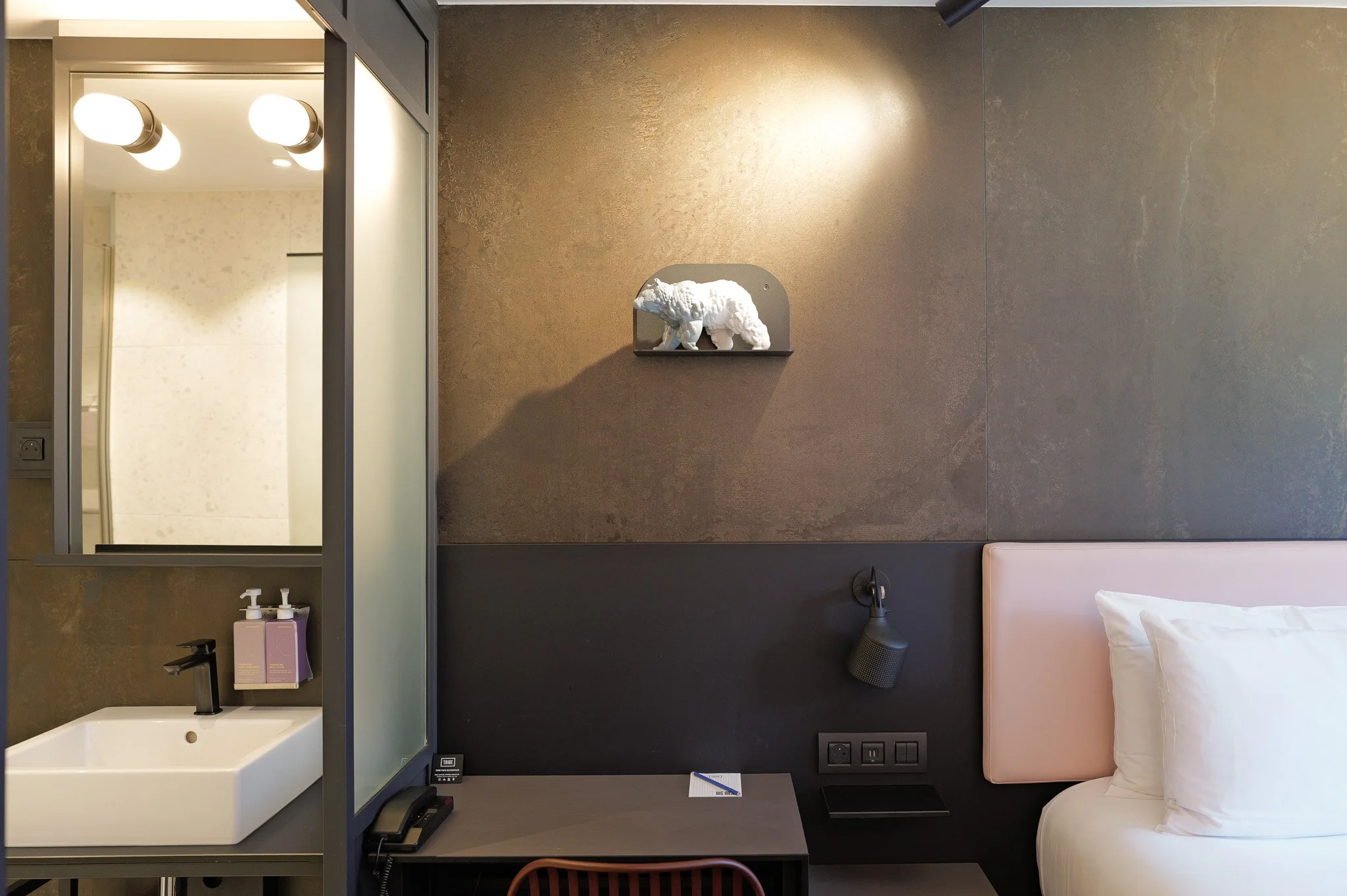 Ours des Batignolles at the TRIBE Paris Batignolles. Image: Dan Latif.