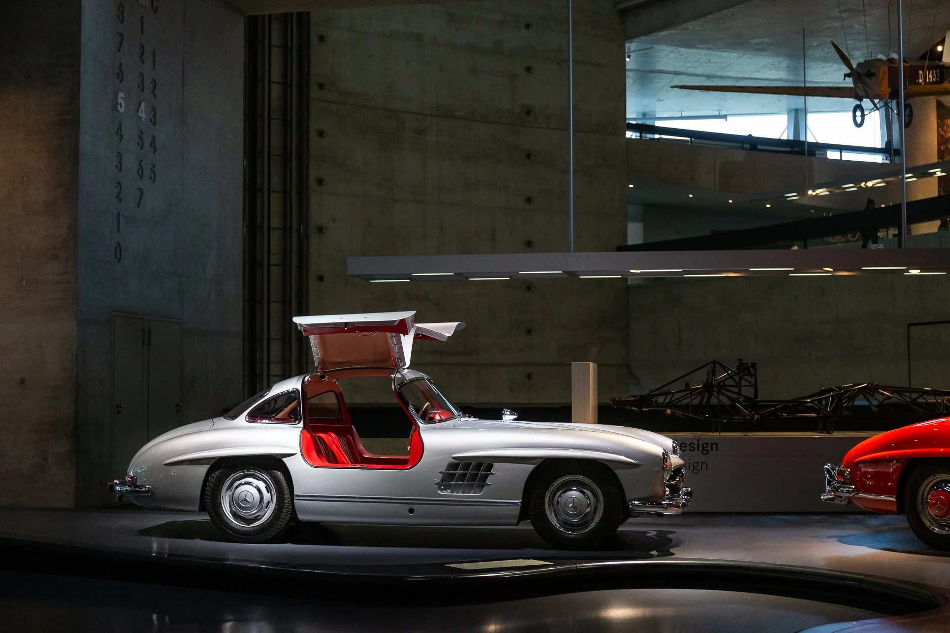 The Mercedes-Benz 300 SL at the Mercedez-Benz Museum. Image: Julien Fautrat.