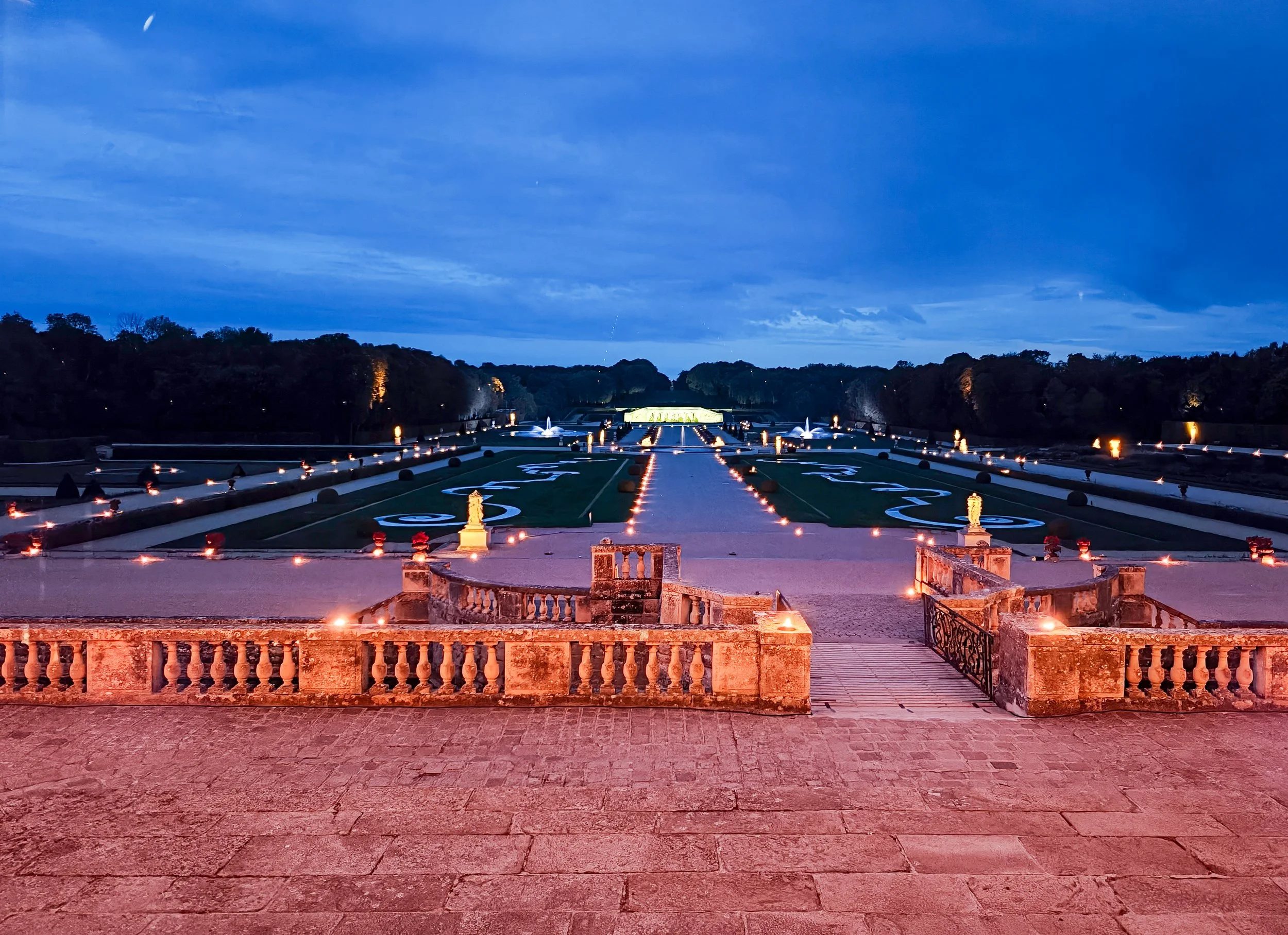 Vaux-le-Vicomte on the Gala evening. Image: Dan Latif.