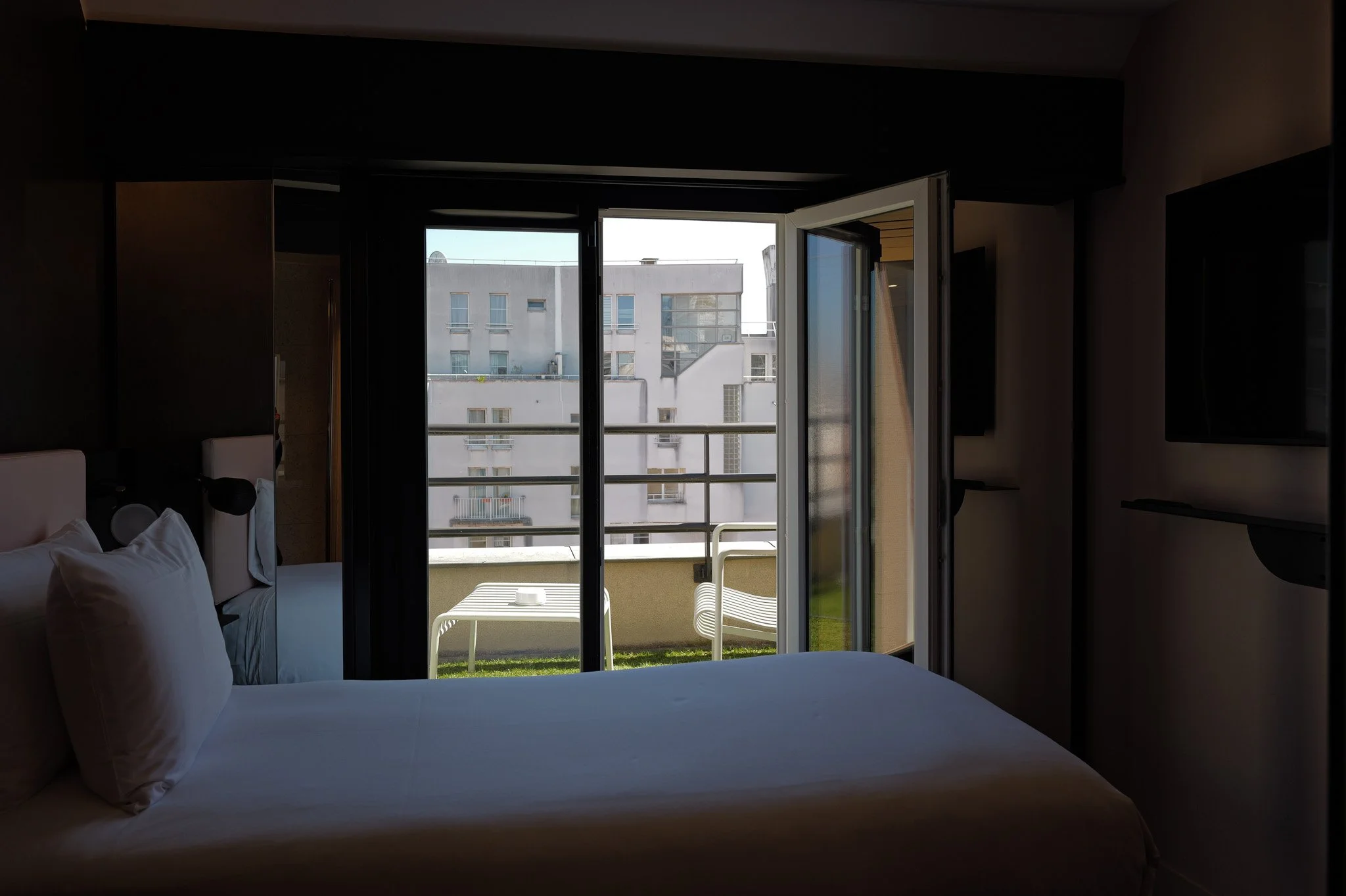 Single room with balcony at the TRIBE Paris Batignolles. Image: Dan Latif.