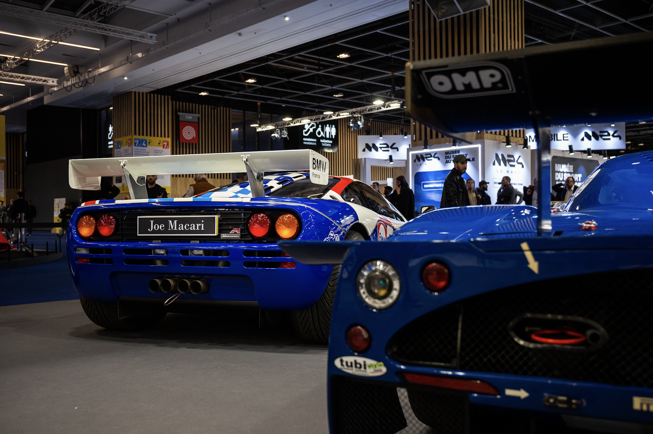McLaren F1 GTR at Joe Macari at Rétromobile Paris 2026. Image: Julien Fautrat.