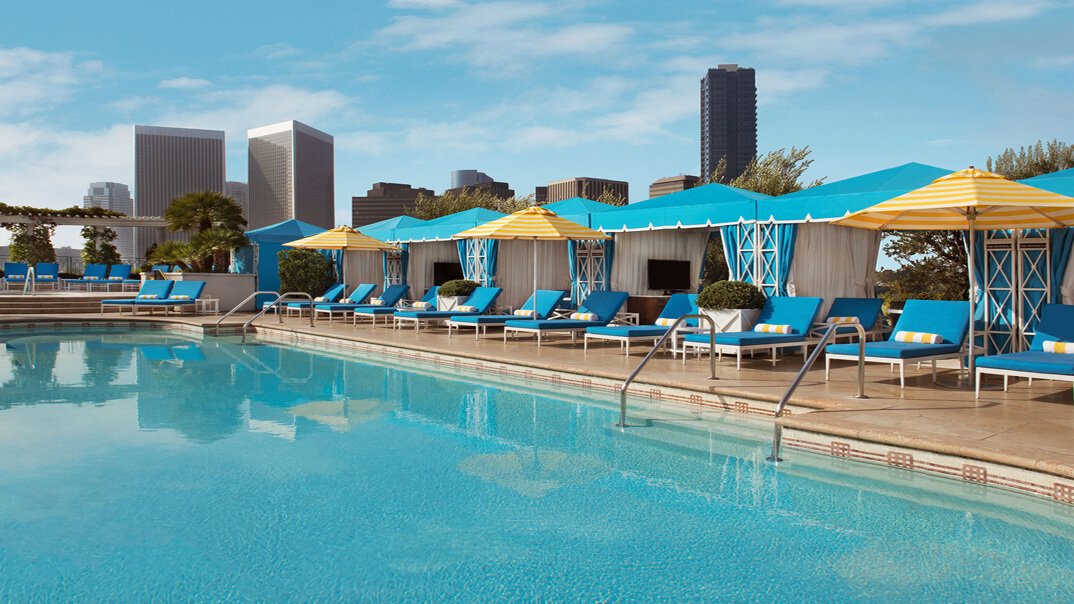 The Rooftop Garden at The Peninsula Hotel Beverly Hills. Image: The Peninsula Hotel Beverly Hills.