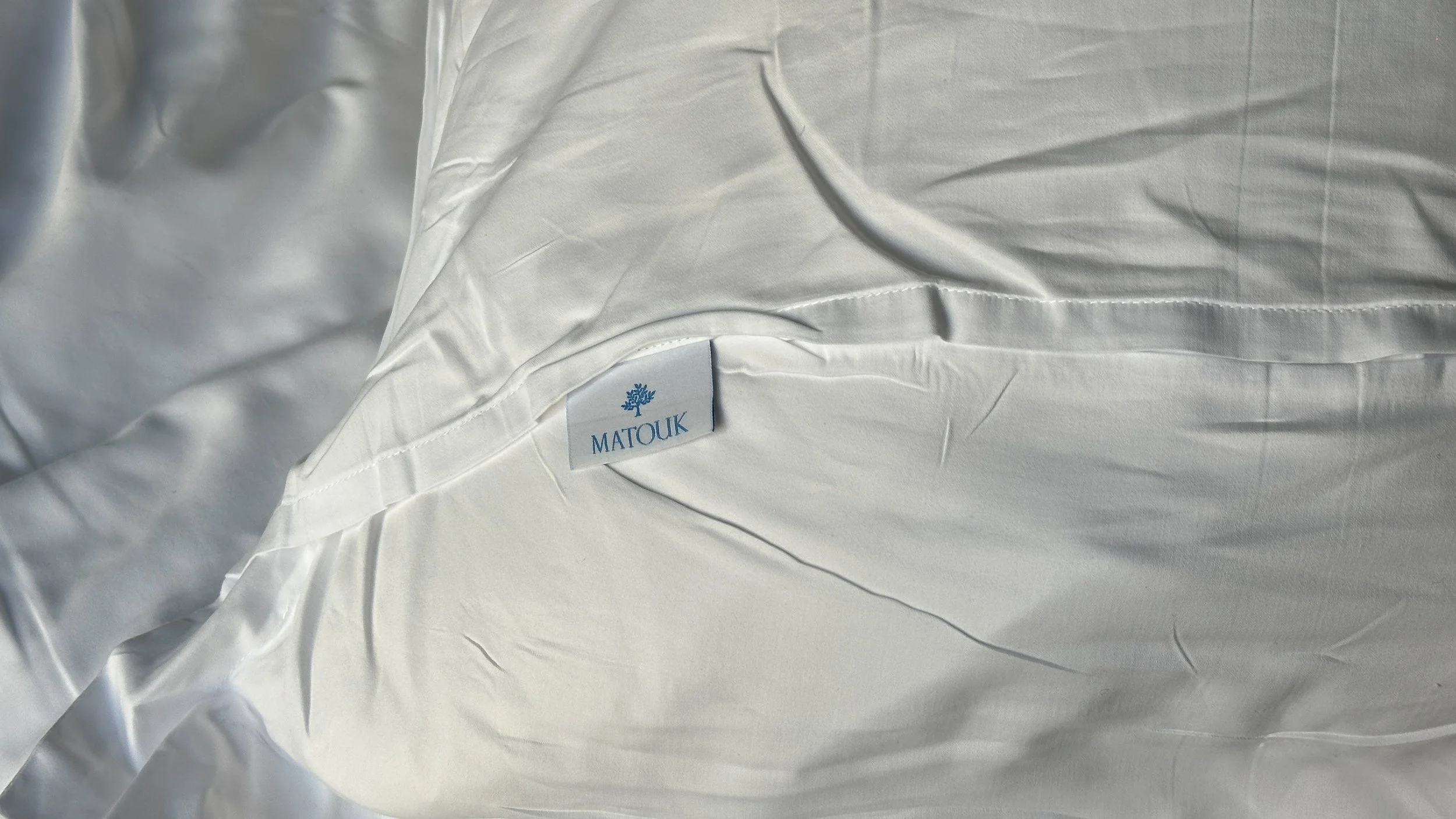 Park Terrace Hotel Deluxe Studio Bed Linens by Matouk. Image: Ben Schmidt.
