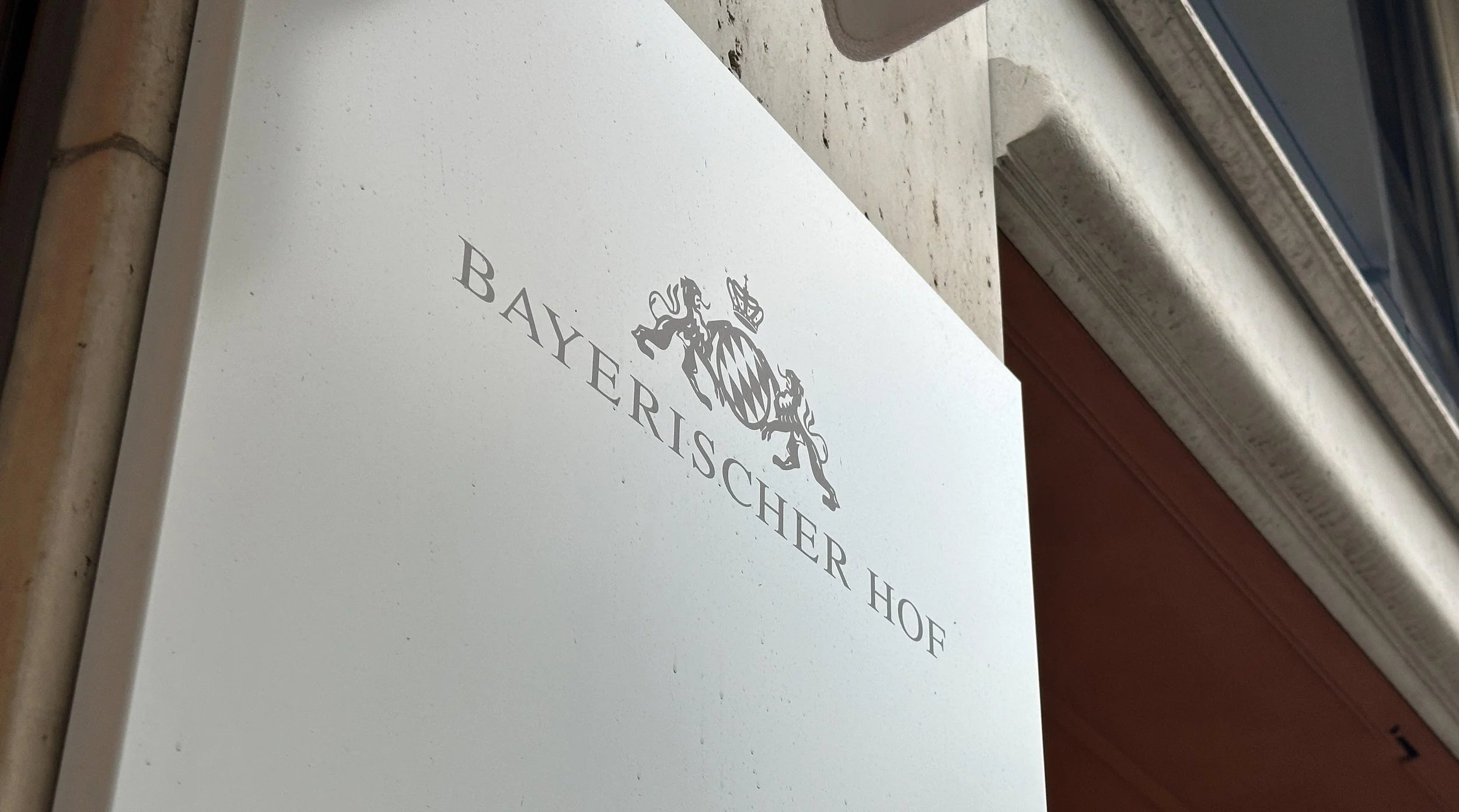Hotel Bayerischer Hof Arrival. Image: Ben Schmidt.