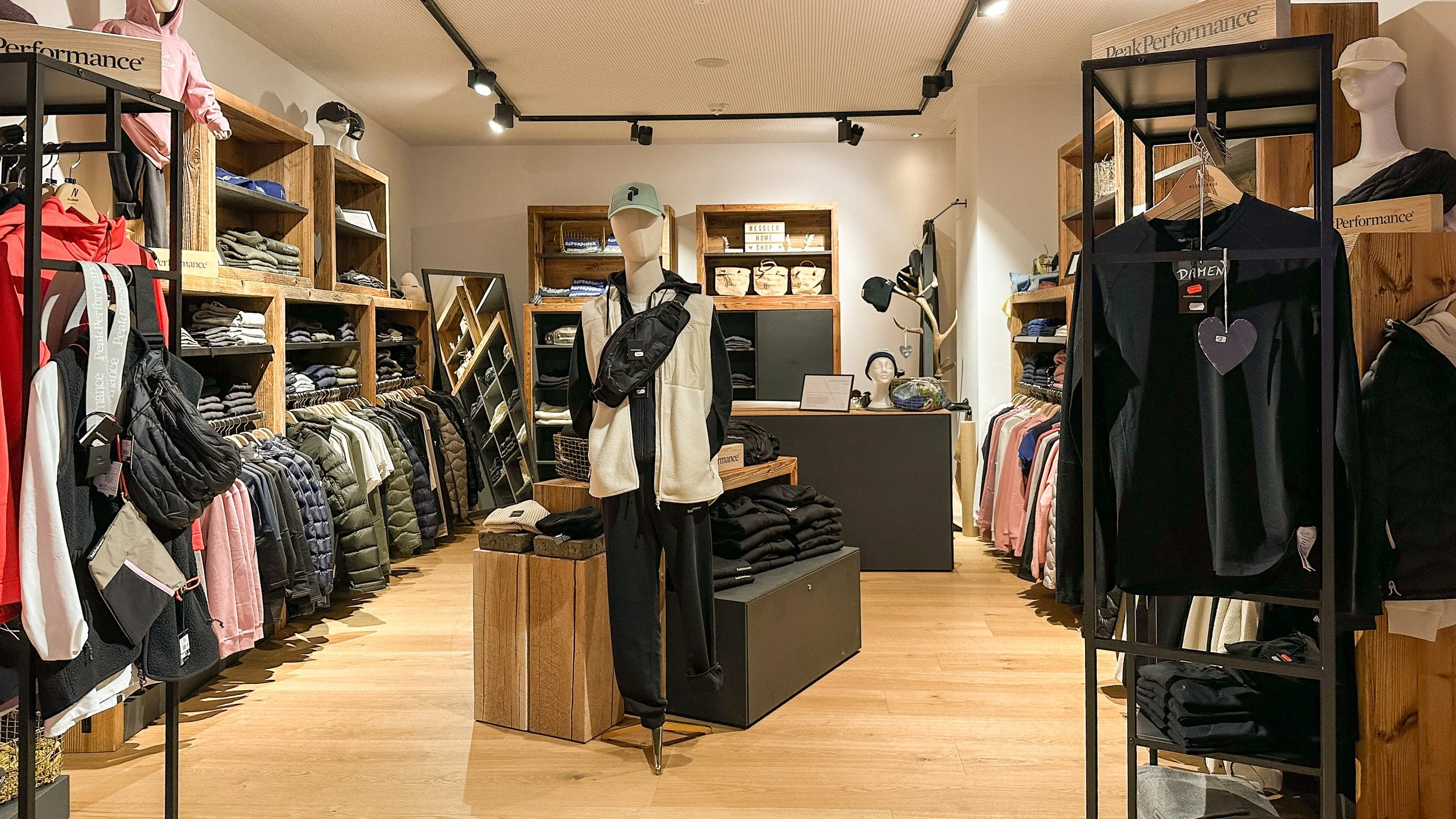 Shop in the Hotel Nesslerhof Grossarl in the Austrian Alps. Image: Ben Schmidt.