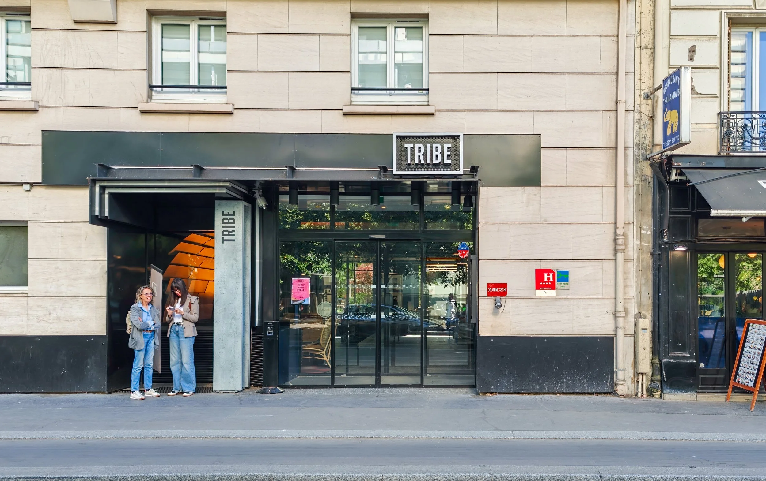 TRIBE Paris Batignolles exterior. Image: Dan Latif.
