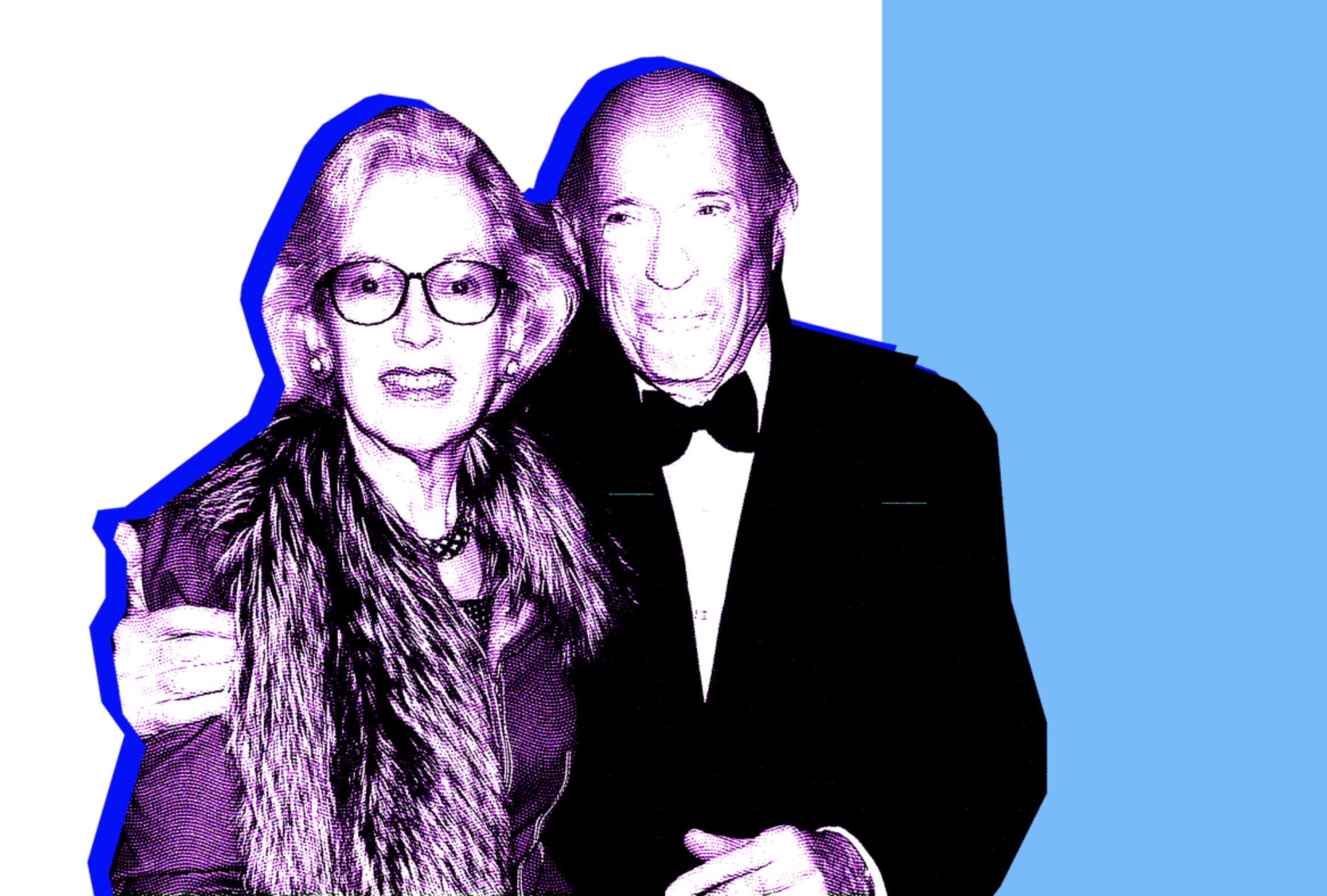 Barbara and Donald Tober. Graphic by Ben Schmidt