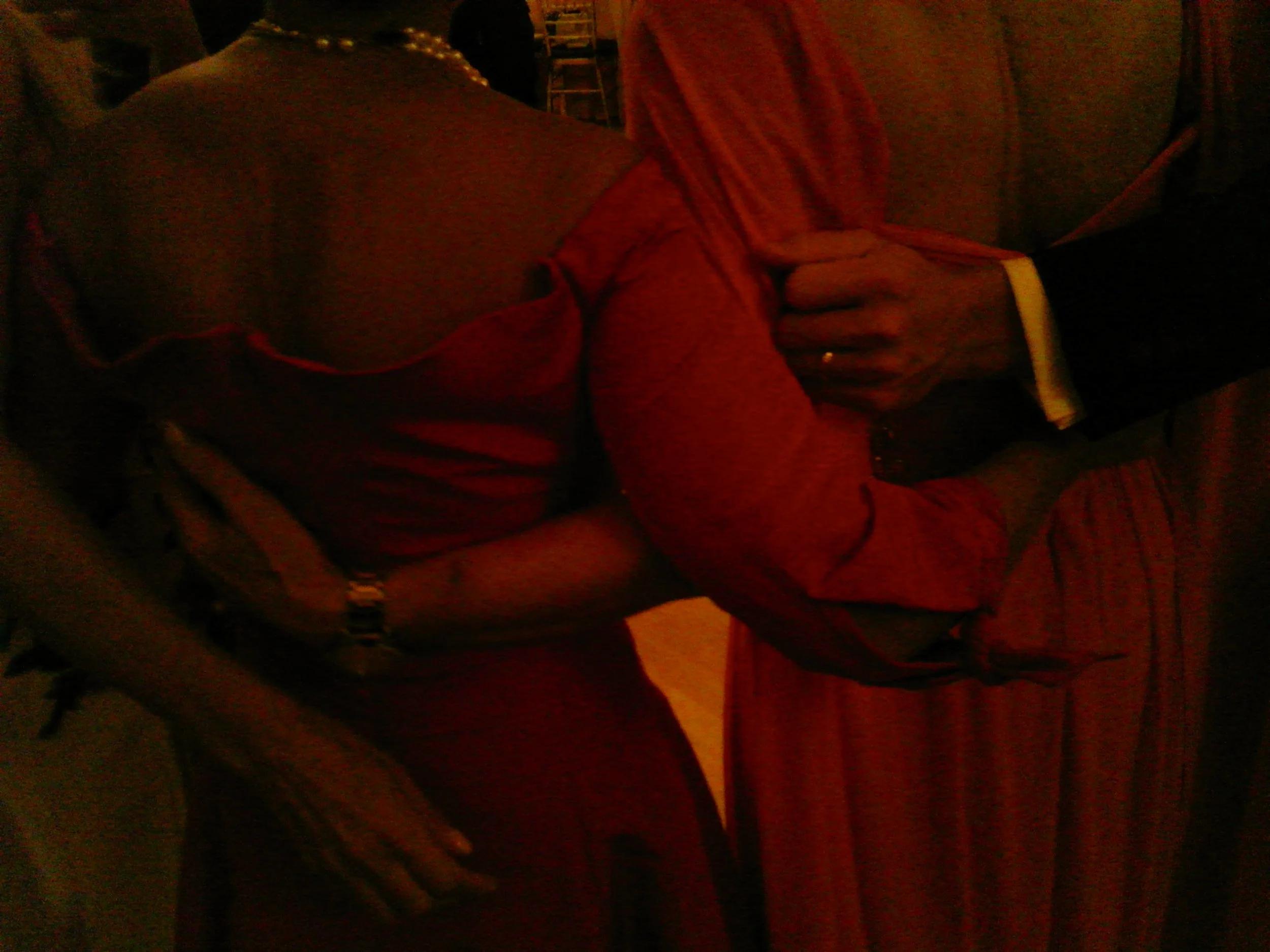 Guests lock arms at Casita Maria’s Fiesta! 2026 at The Plaza. Image: Ben Schmidt.