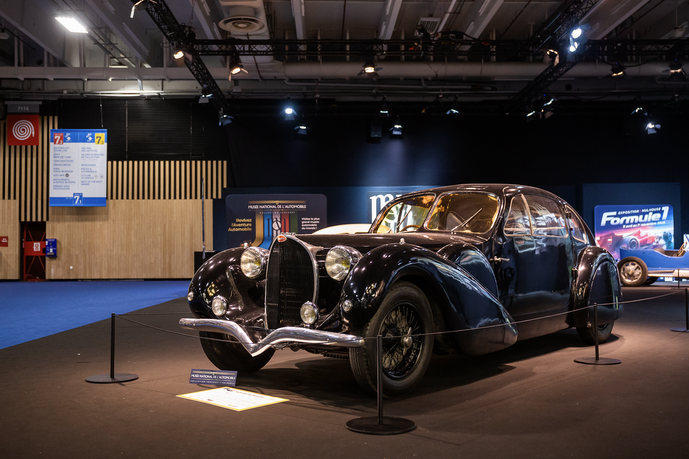 Bugatti Type 64 at Rétromobile Paris 2026. Image: Julien Fautrat.