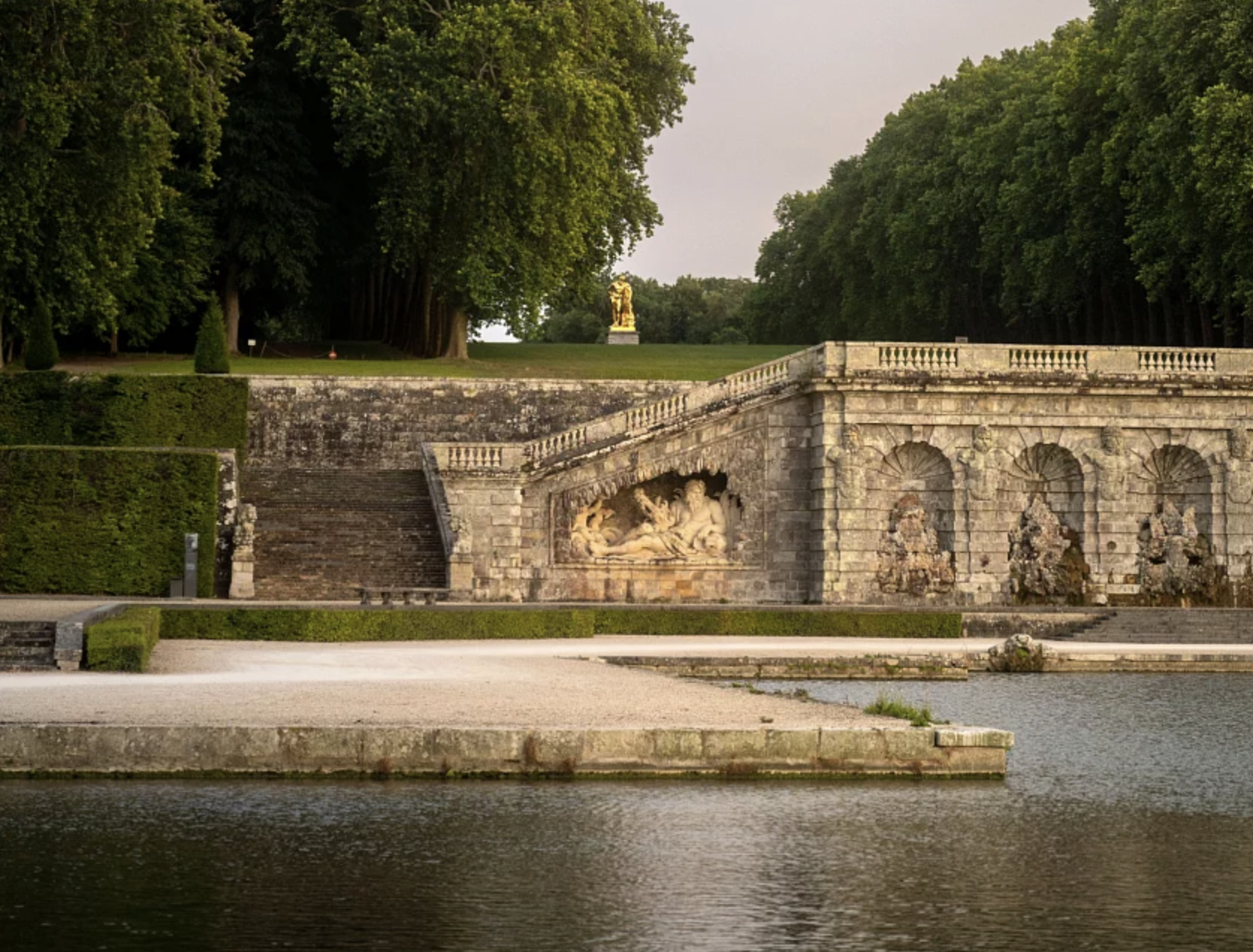 The Grottoes at Vaux-le-Vicomte. Image: via Vaux-le-Vicomte.a