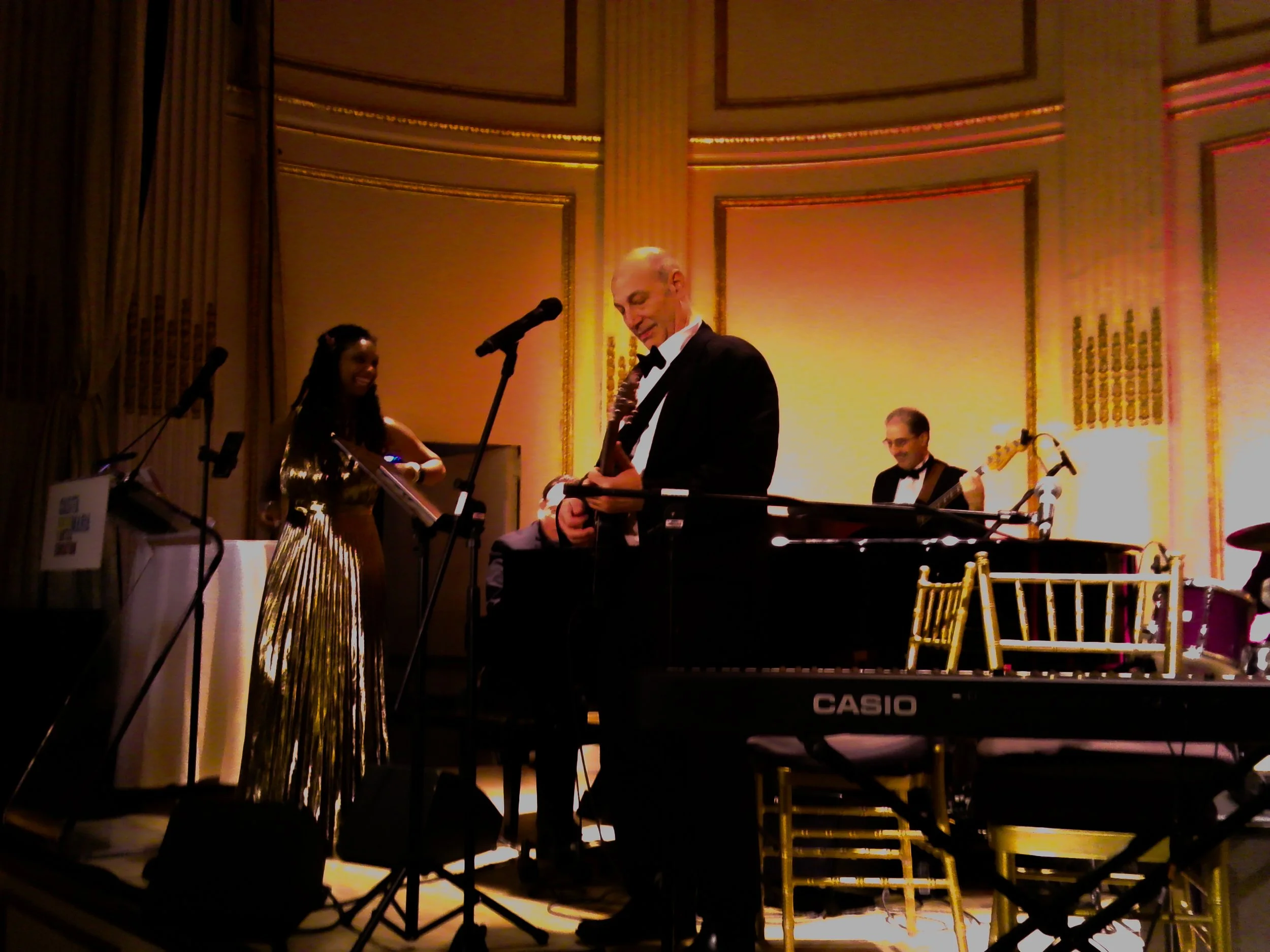Bob Hardwick Sound performs at Casita Maria’s Fiesta! 2026 at The Plaza. Image: Ben Schmidt.
