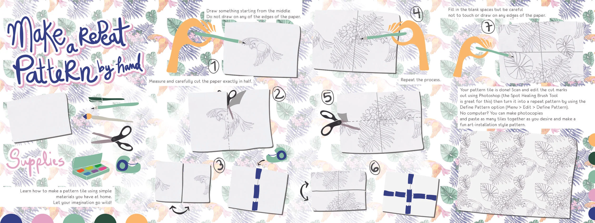 Make a Repeat Pattern Guide