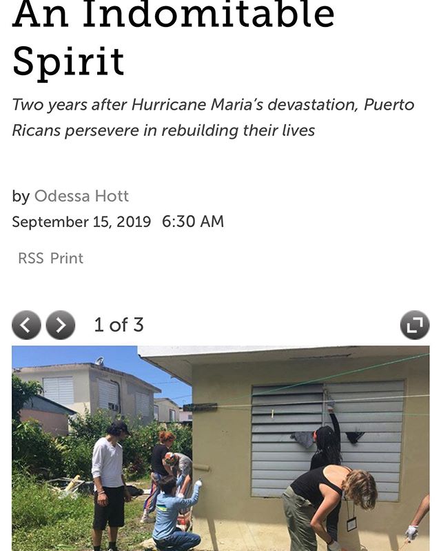 Odessa, a writer and student delegate from Richmond, Virginia, reflects on the resilient spirit of Puerto Rico in this article for @richmondmag 
LINK IN BIO