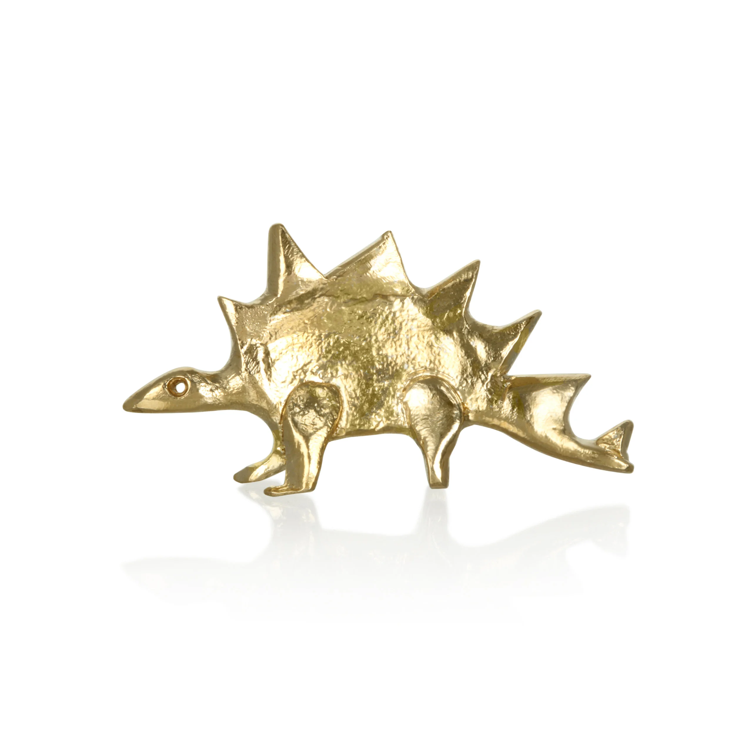 object in brass or silver