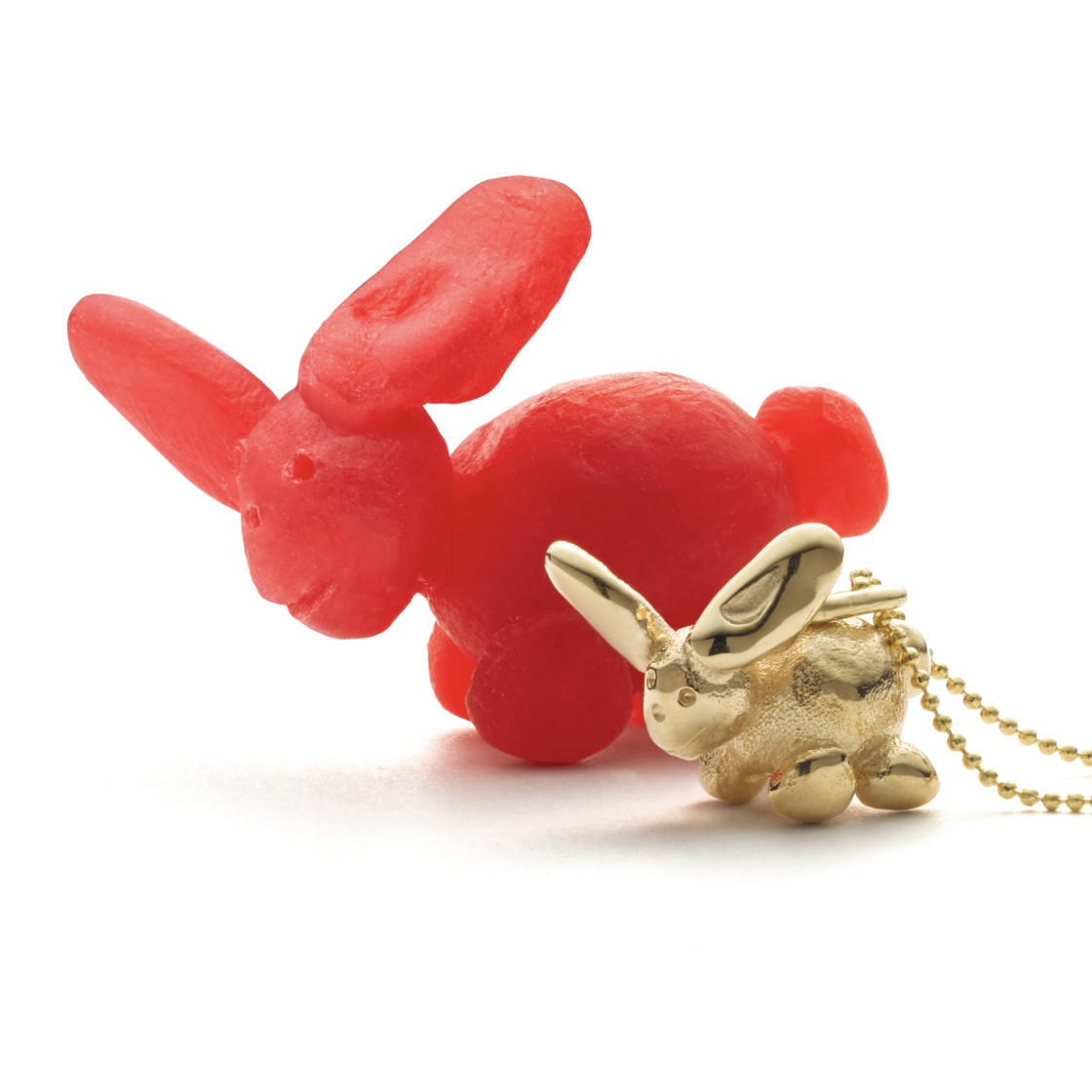 mini pendant in 14k gold