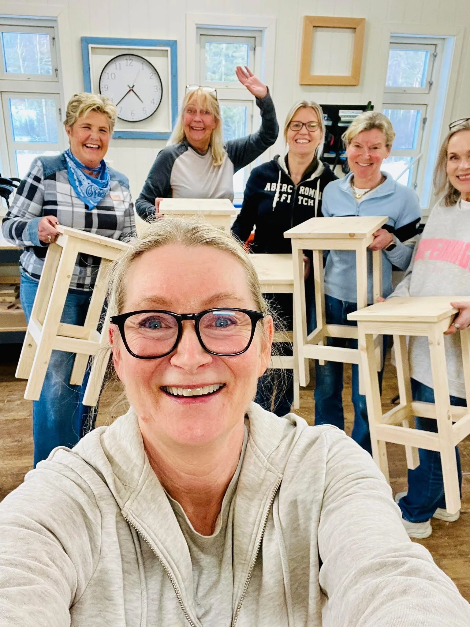 Snekkerkurs for damer i Kongsvinger