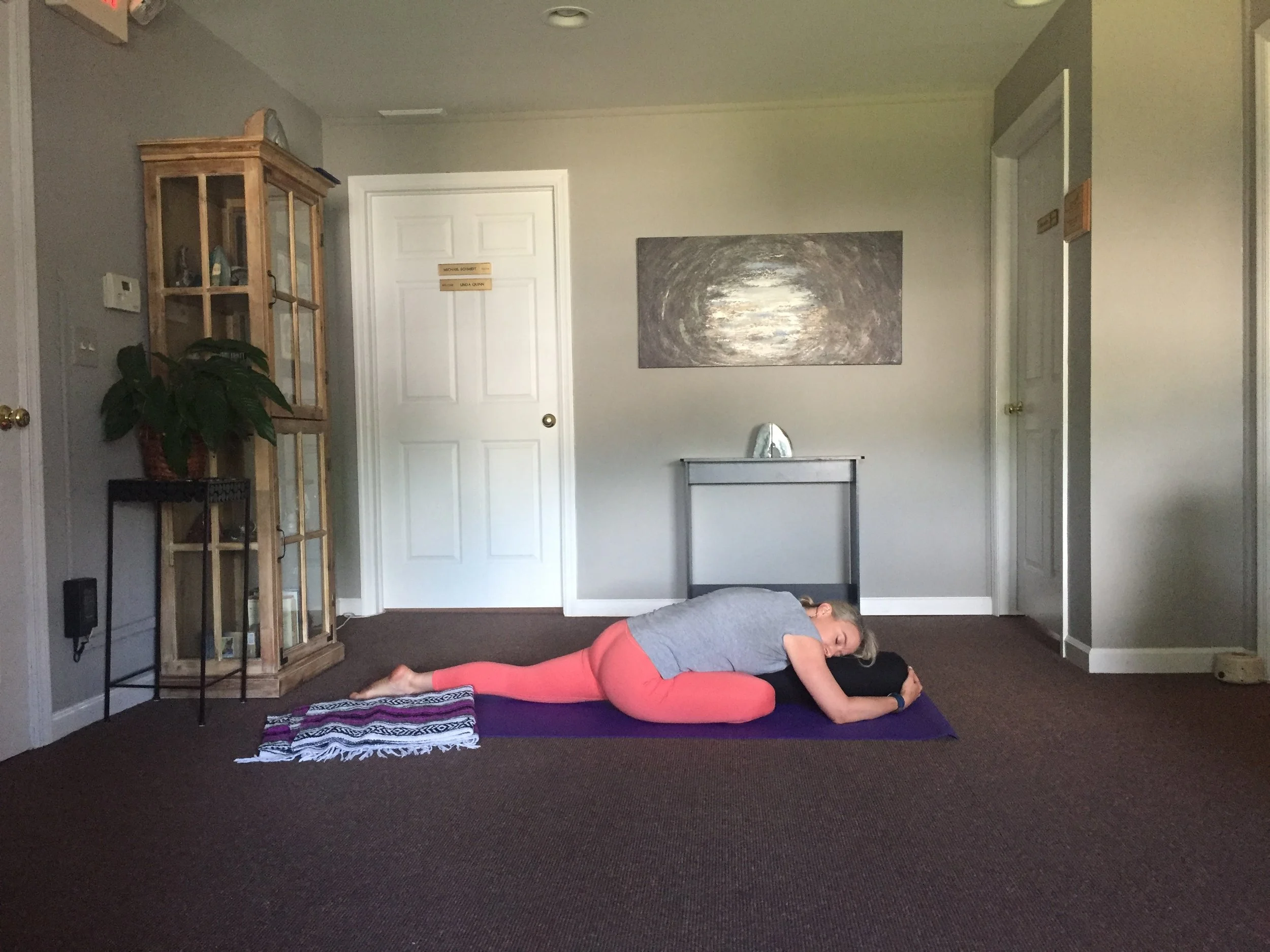 Restorative Pigeon Pose/Relaxing/Self Care