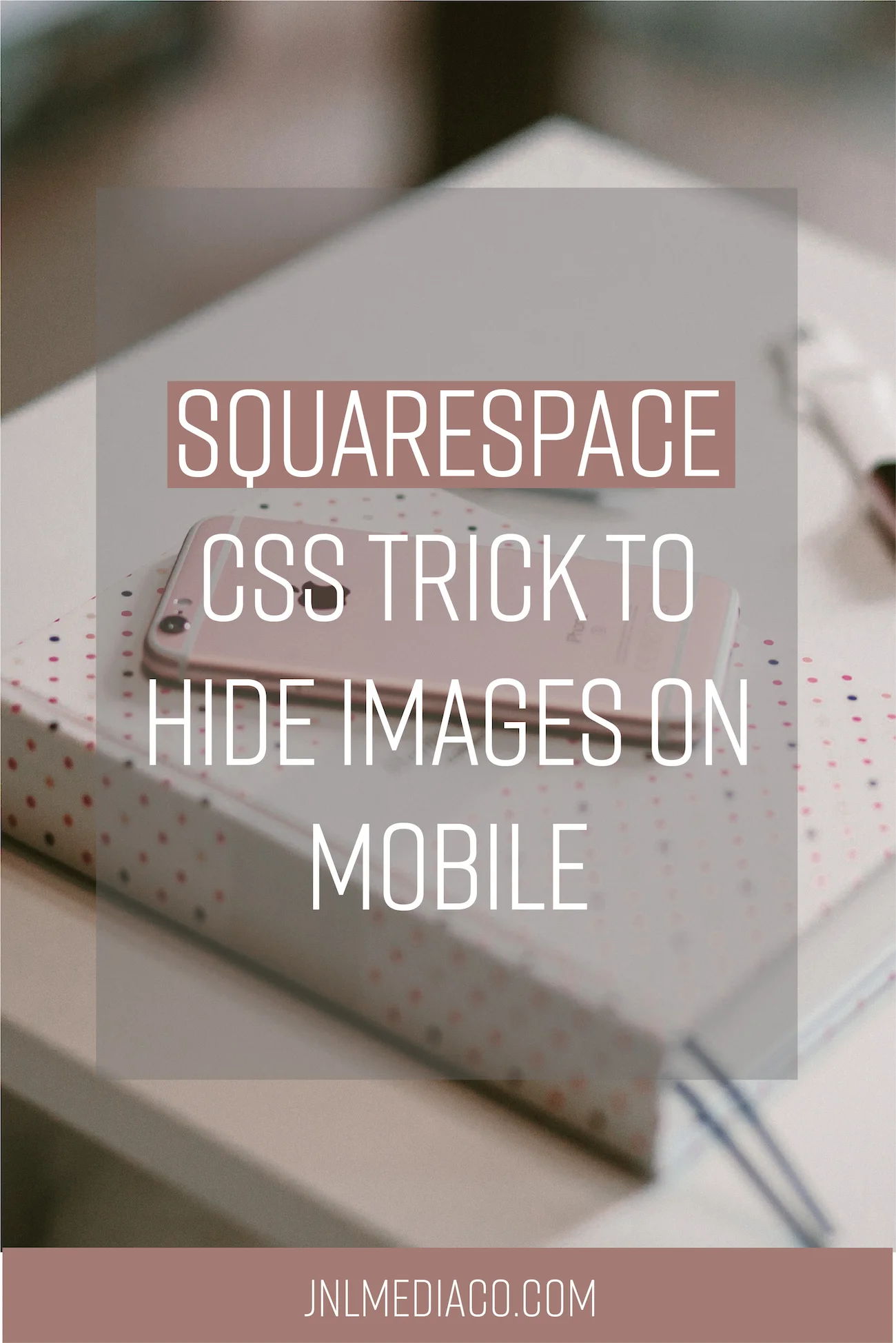 Fact is that most people nowadays visit your website on their phones only, since phones nowadays are basically mini pocket sized computers. Different sized screens mean that your website will look different across devices so it’s important to make sure your website looks great on all devices. Learn how to hide images from mobile through Custom CSS & a chrome extension #squarespacetips