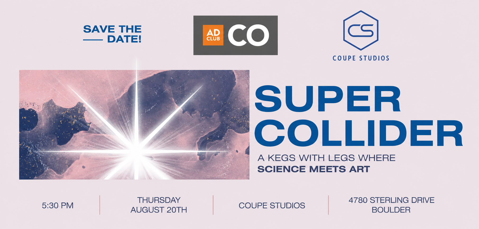 Kegs With Legs at Coupe Studios. Science Meets Art.