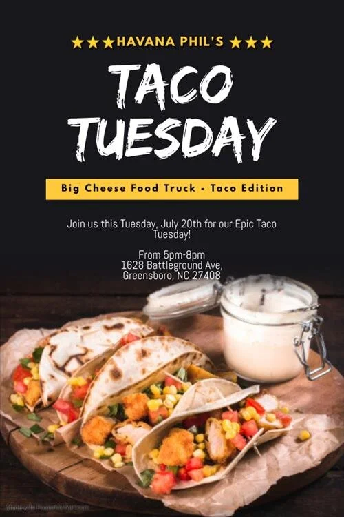 Patio Event: Join us for Taco Tuesday on July 20th!