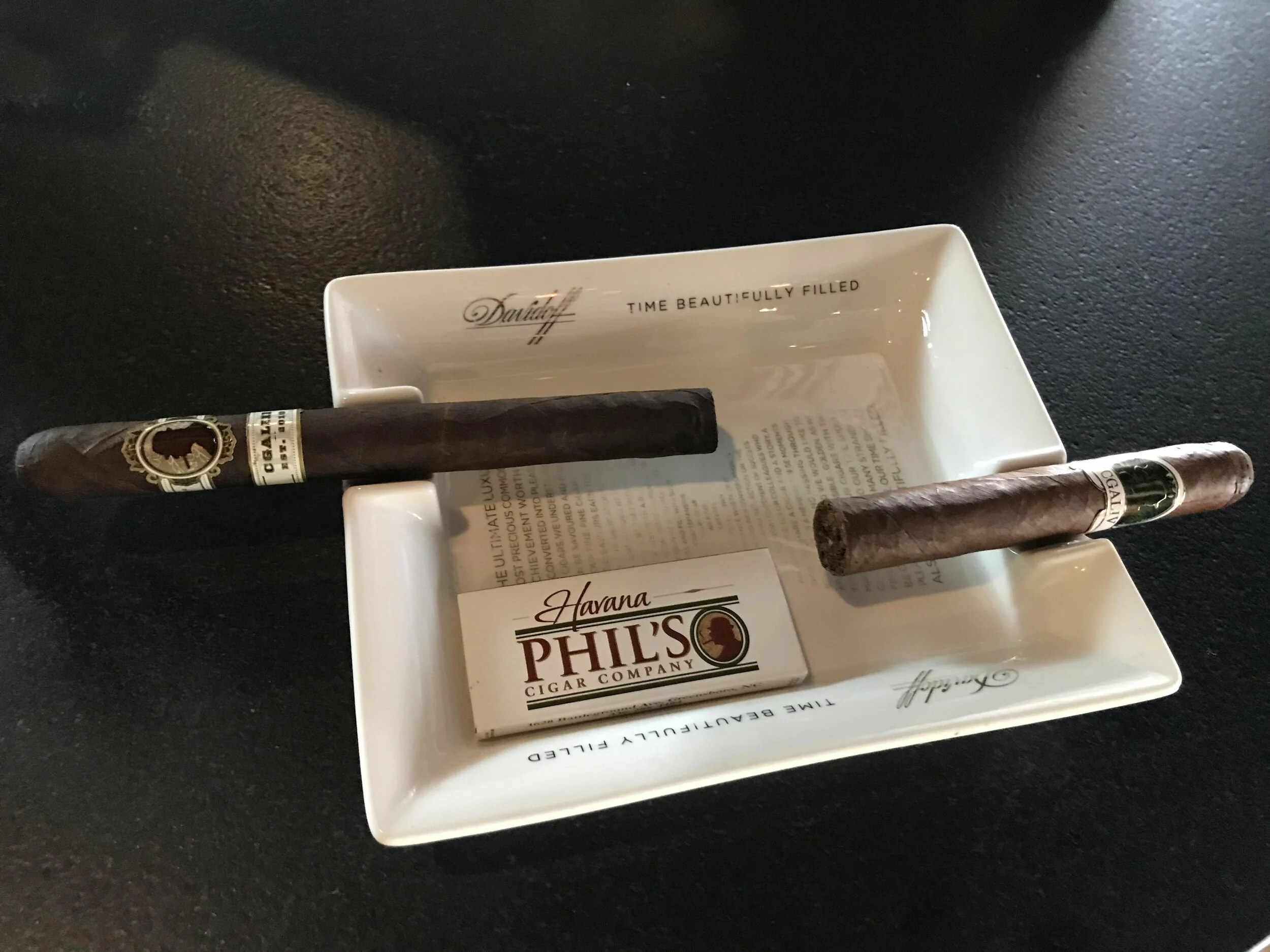 Good Times at the Davidoff Lounge, with our Signature Smokes
