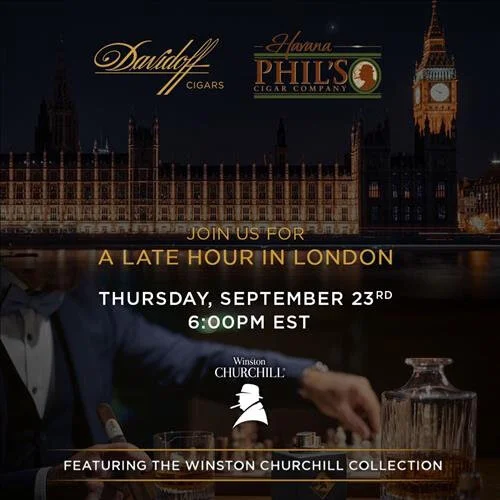 A Late Hour in London: Davidoff Event on September 23rd