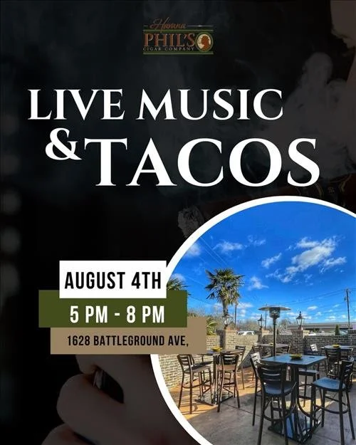 This Friday! Taco Bro's Food Truck &amp; Live Music 5pm-8pm