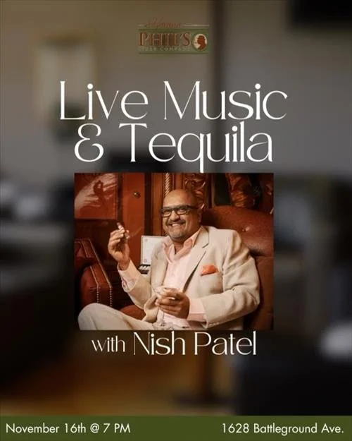 NISH PATEL: Rocky Patel Cigars at Havana Phil's, 11/16/23 @ 7pm