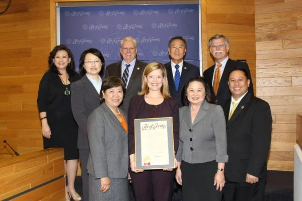 Cerritos honors Leal Elementary for being a National Blue Ribbon School [here]Orange County Register - 2014/04/01