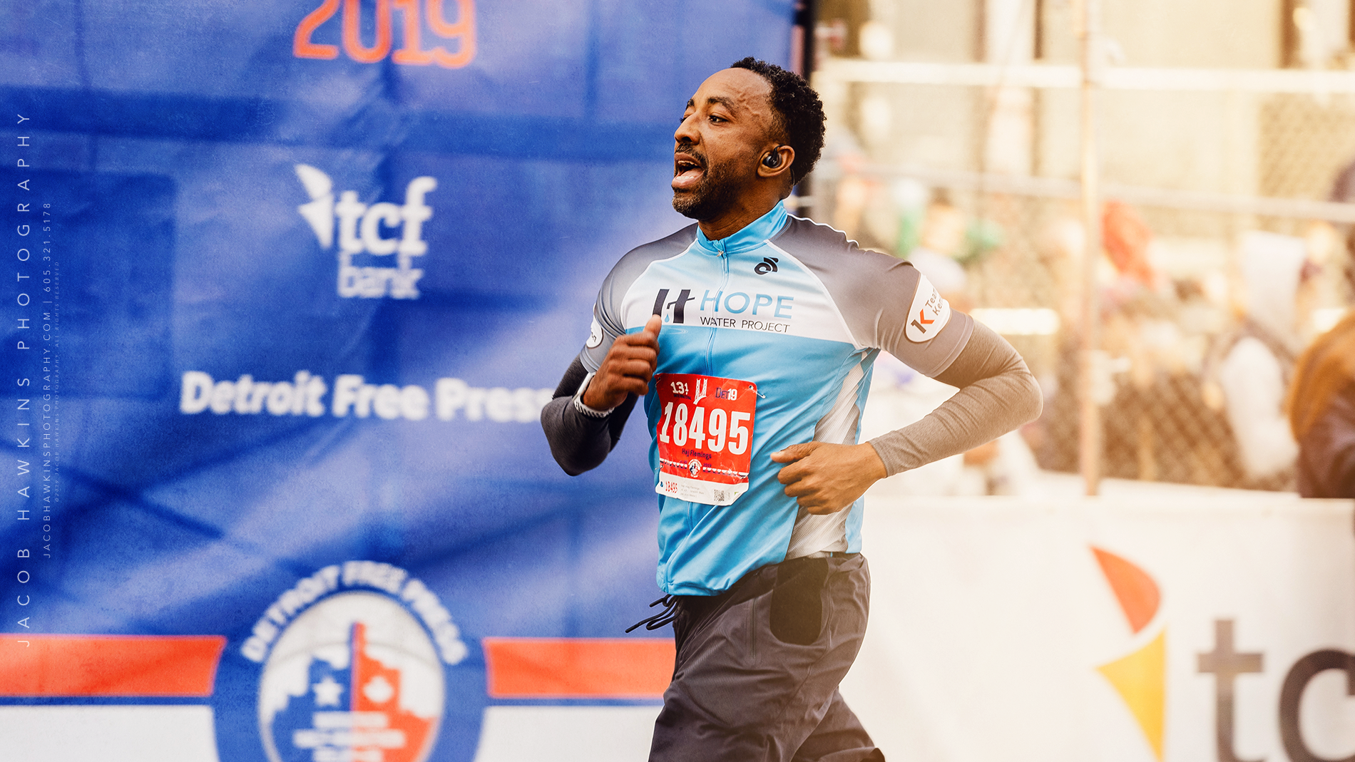 Detroit Marathon - sports photography by Jacob Hawkins Photography
