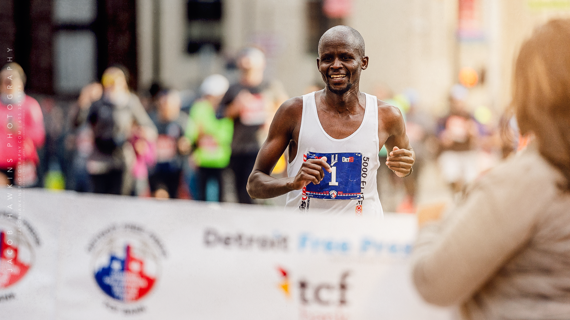 Detroit Marathon - sports photography by Jacob Hawkins Photography