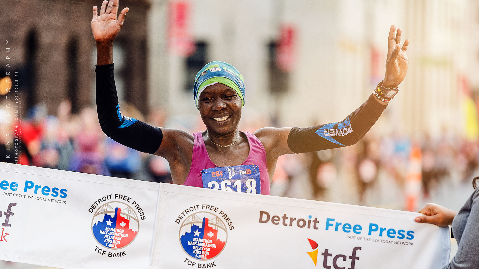 Detroit Free Press Marathon - event photographer Jacob Hawkins Photography